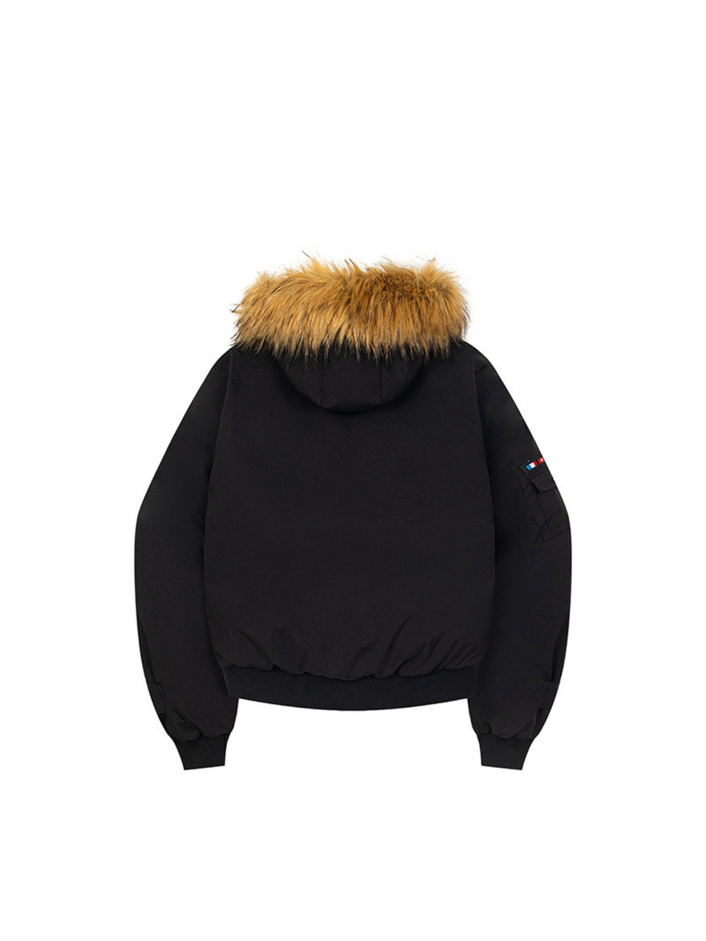 Vintage Detachable Fur Collar Pike Coat