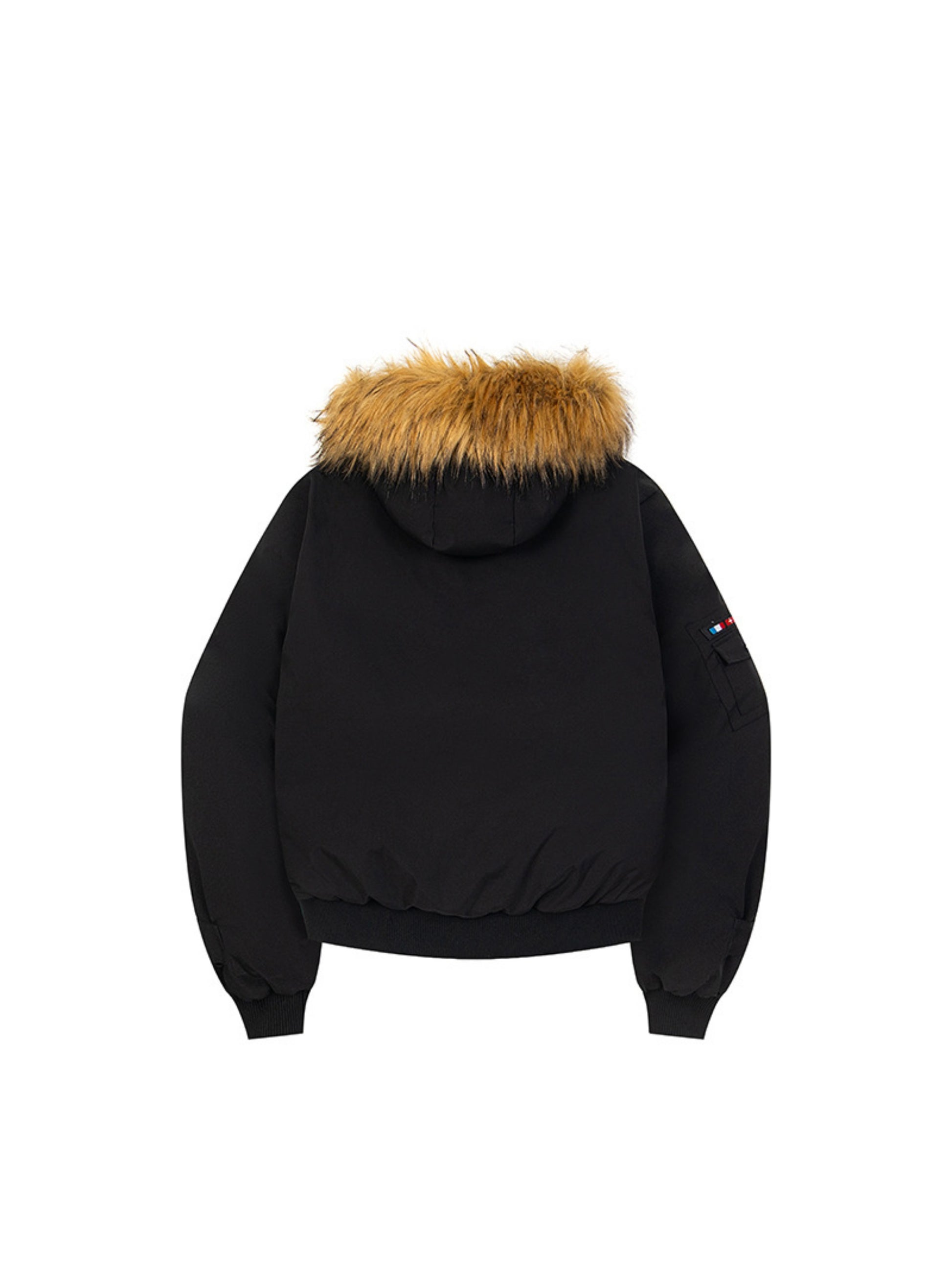 Vintage Detachable Fur Collar Pike Coat