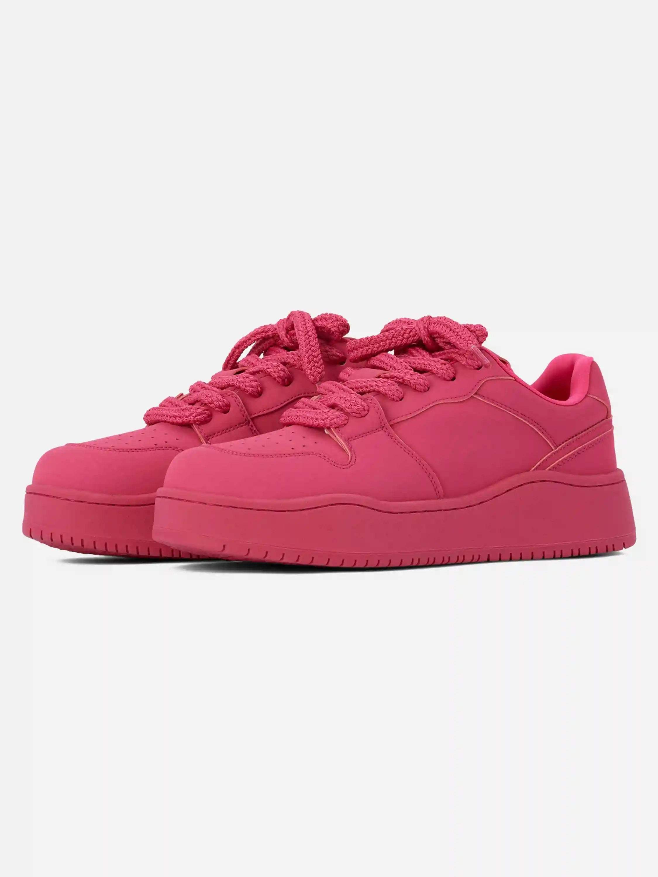 Disguisen Breathable Thick Bottom Bread Sports Leisure Street Rap Sneakers