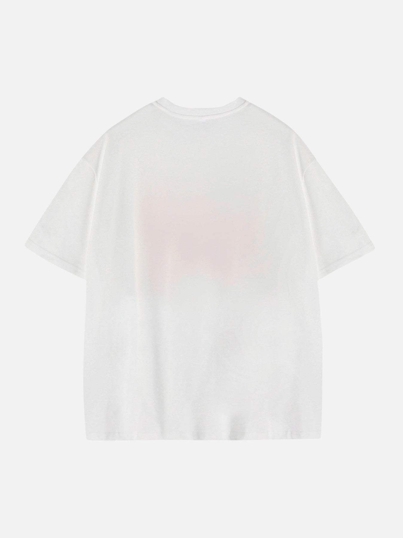 Disguisen Creative Alphabet Printed T-Shirt