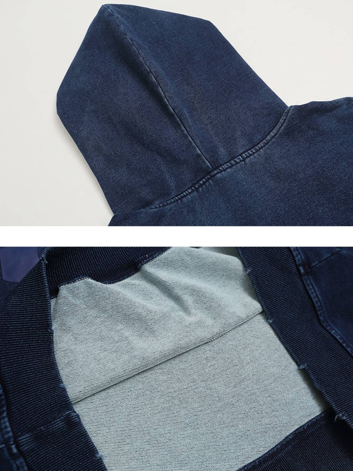 Vintage Print hole Academic Style Hoodie