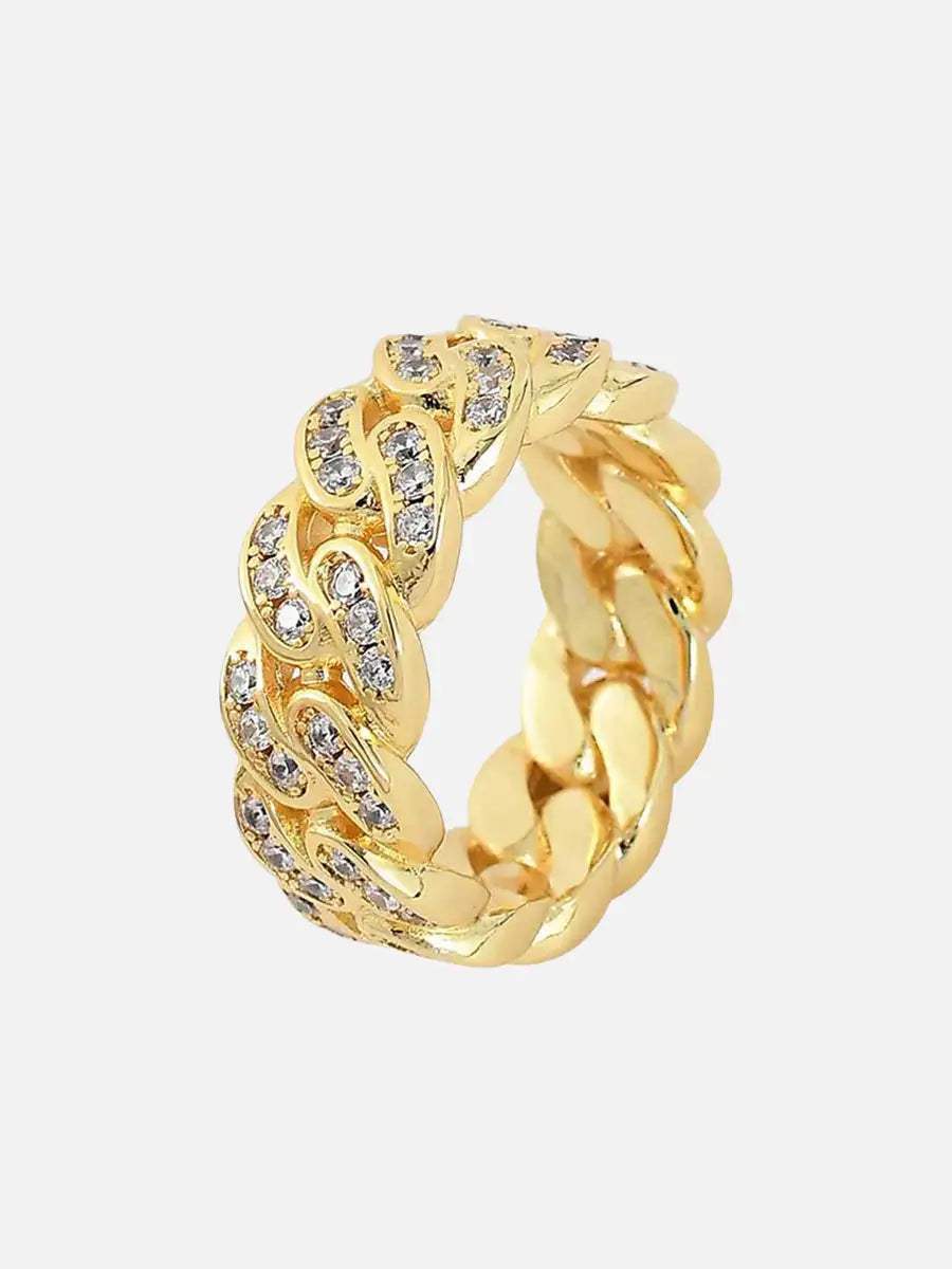 Disguisen Hip Hop Zirconia Ring