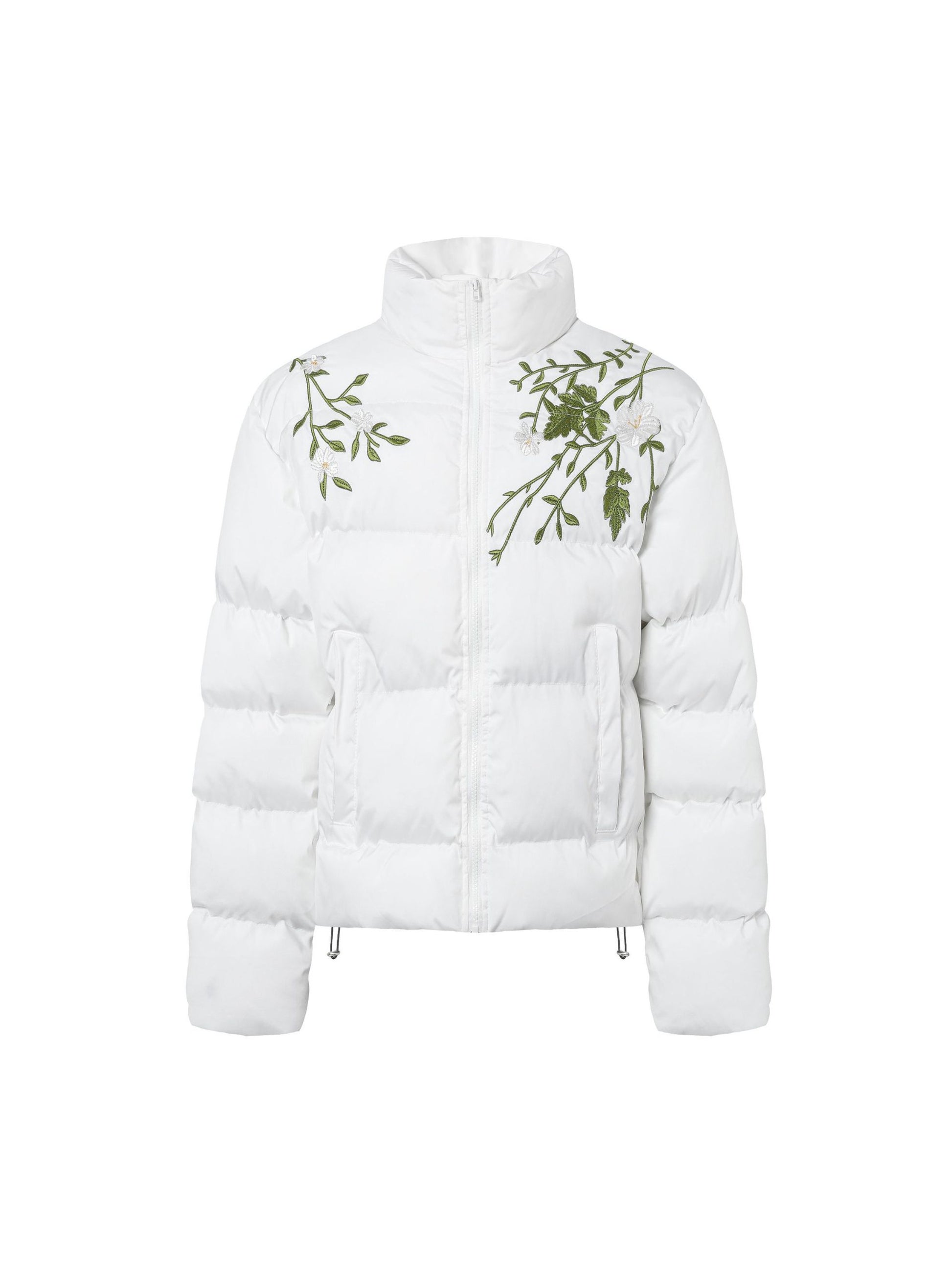 Floral Embroidered Coat