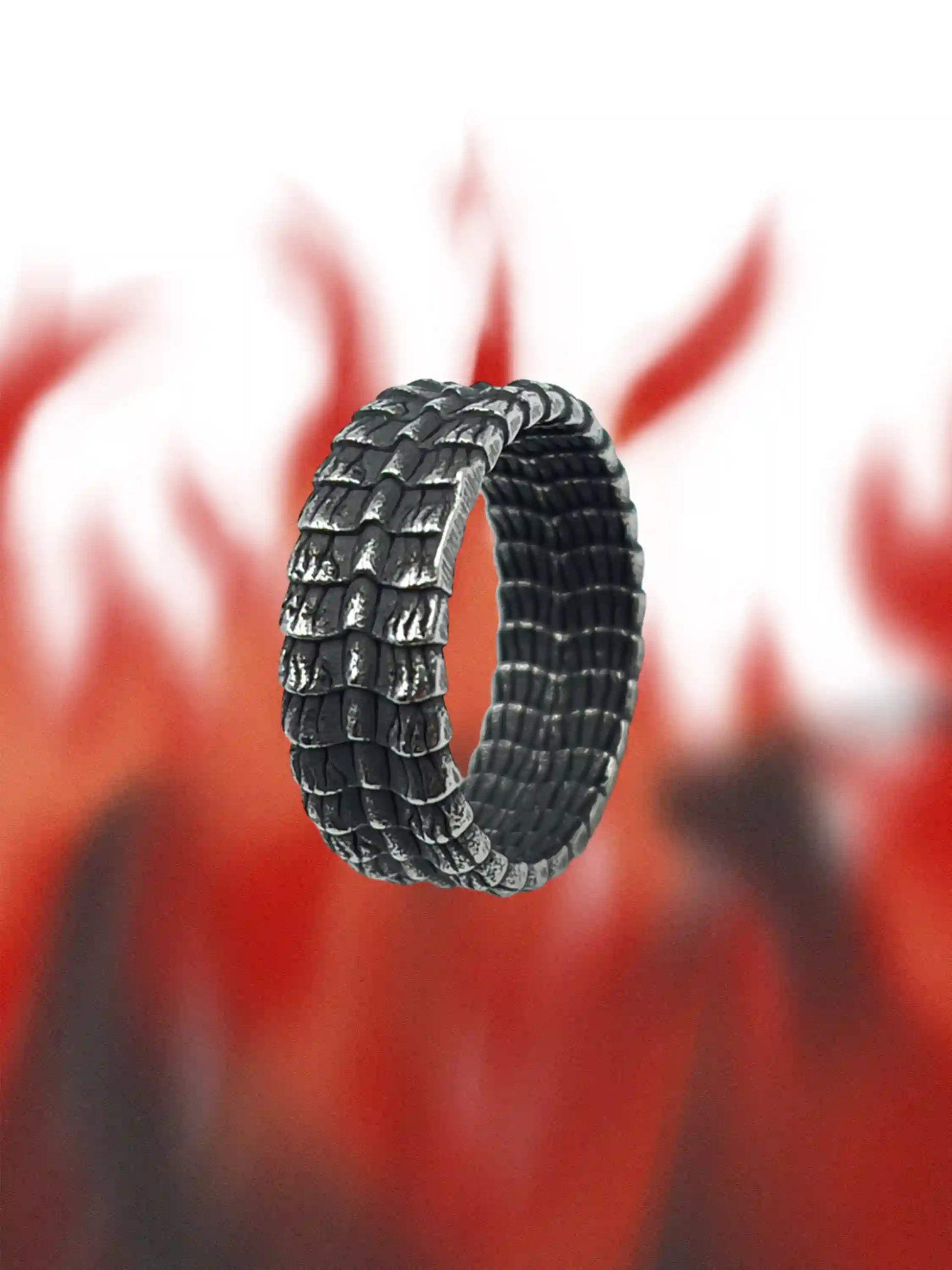 Vintage Dragon Scale Ring