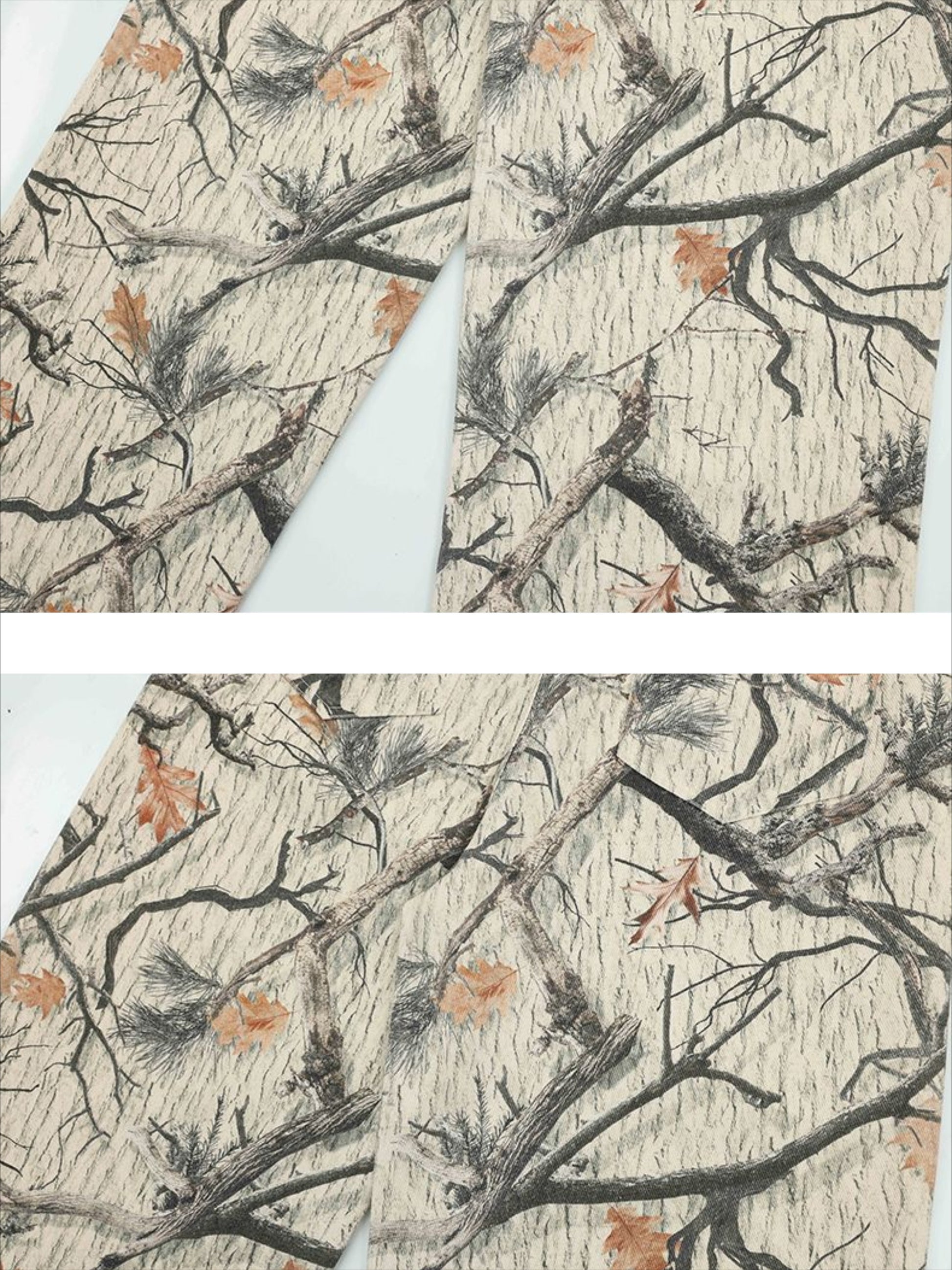 Vintage Fallen Leaves Jeans