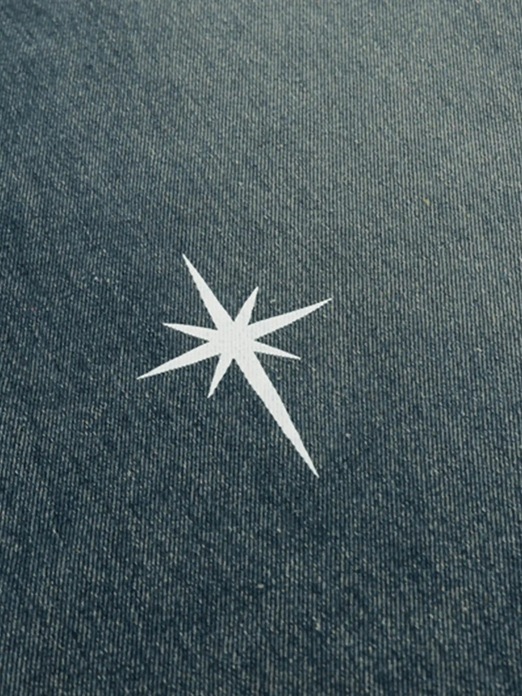 Polaris Print Washed Straight Jeans