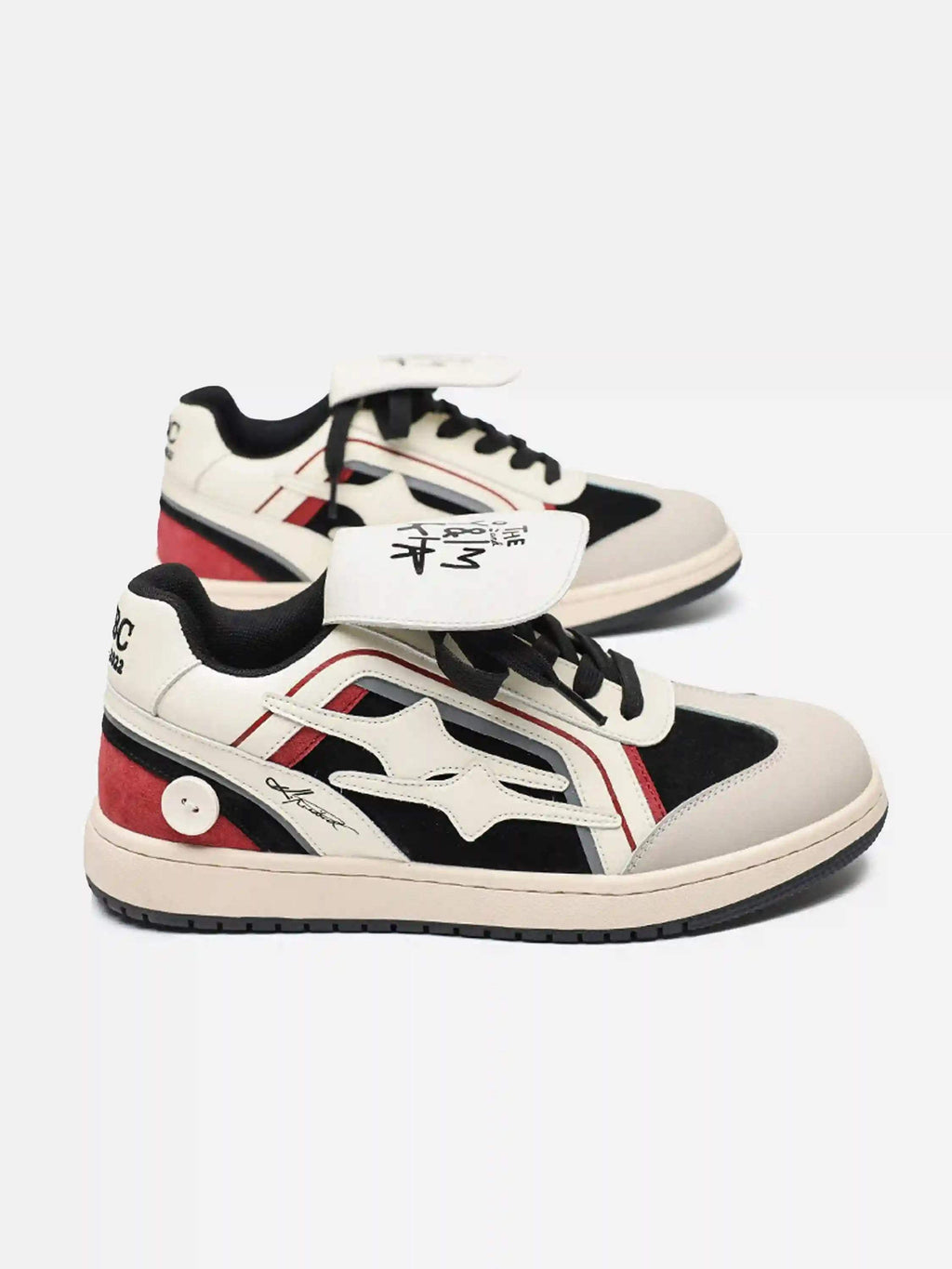 Disguisen Retro Street Color Matching Dexter Shoes