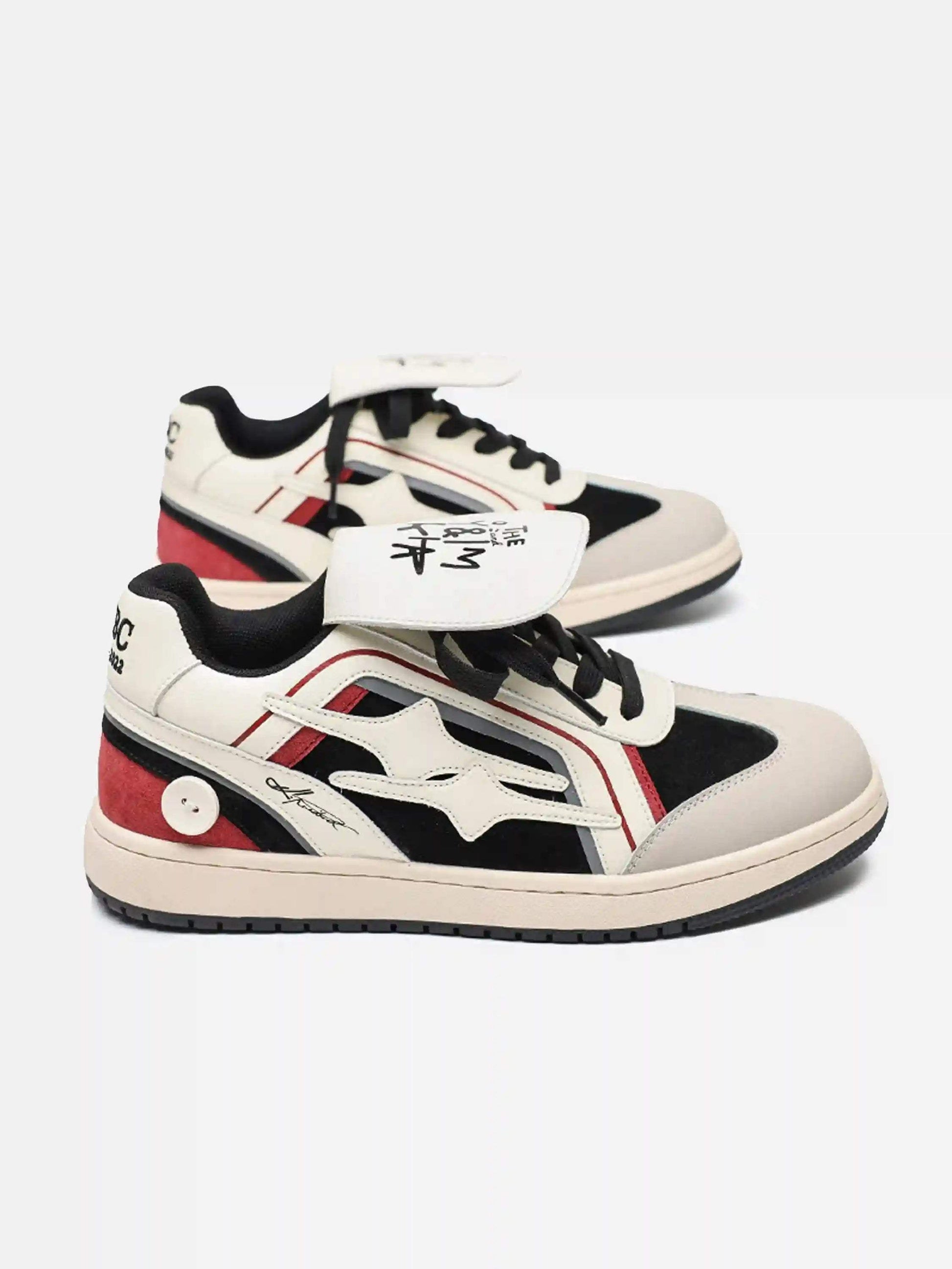 Disguisen Retro Street Color Matching Dexter Shoes