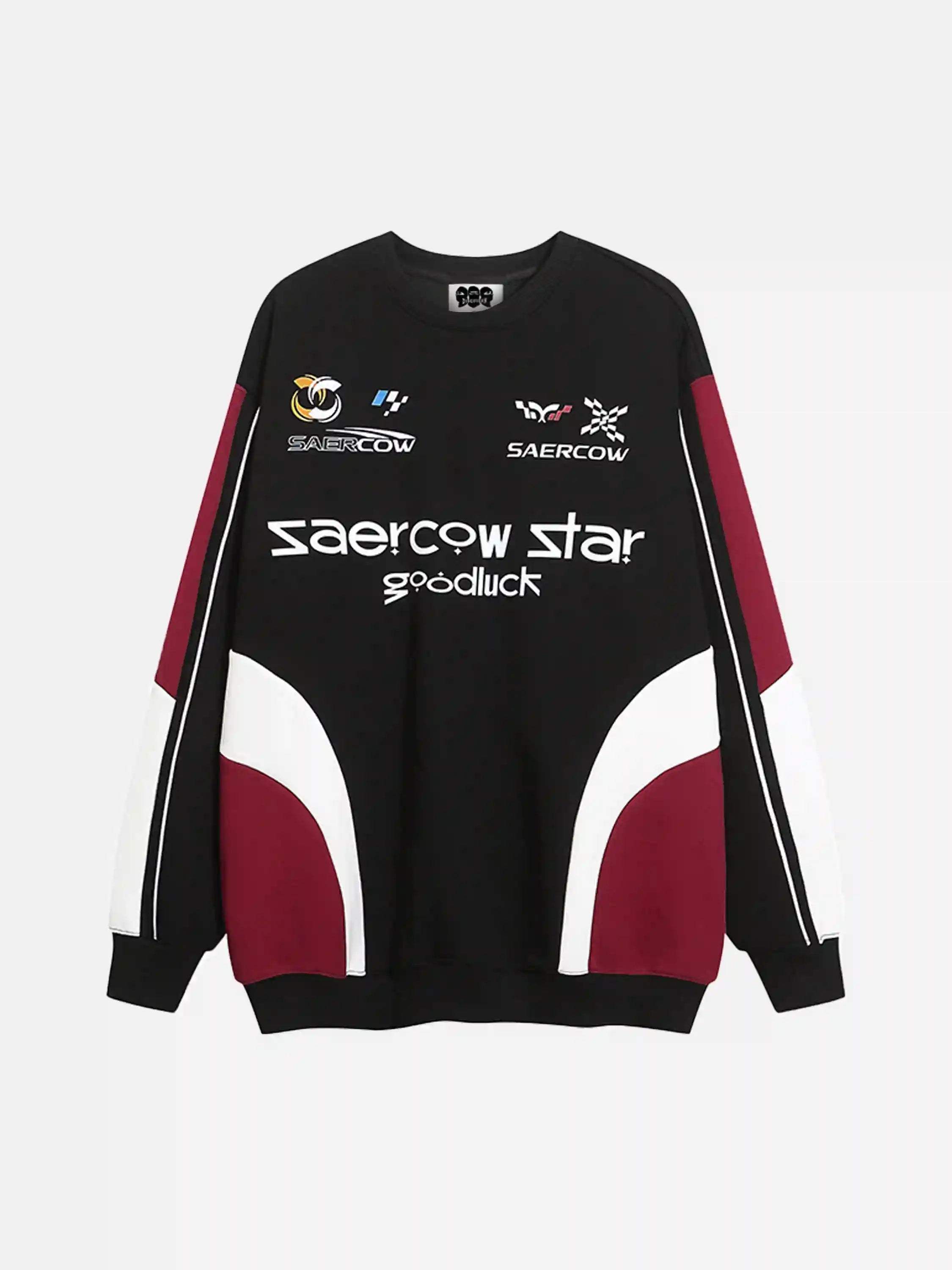 Disguisen American Retro Bockore Crew Neck Sweatshirt