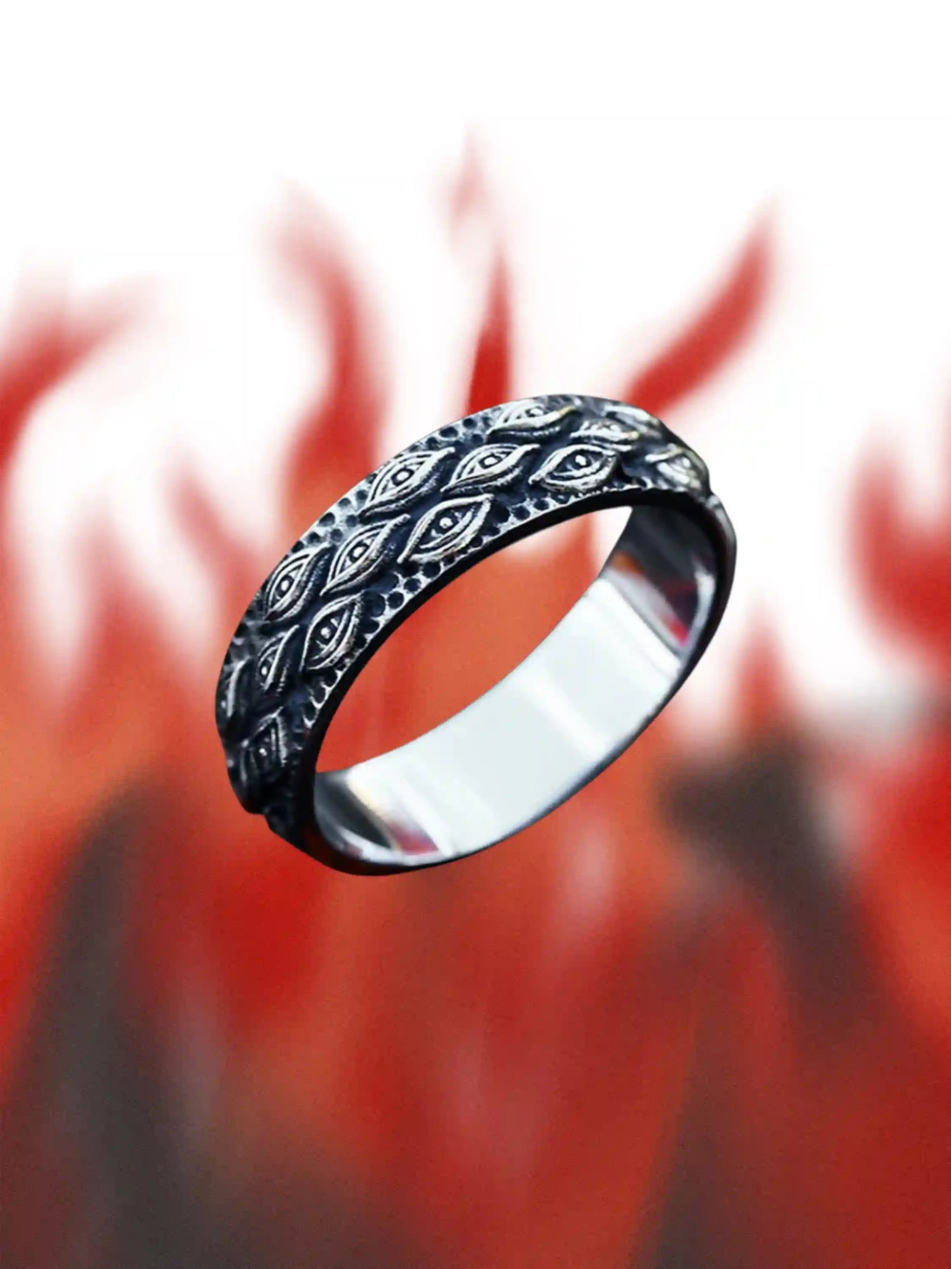 Vintage All-Seeing Eyes Ring