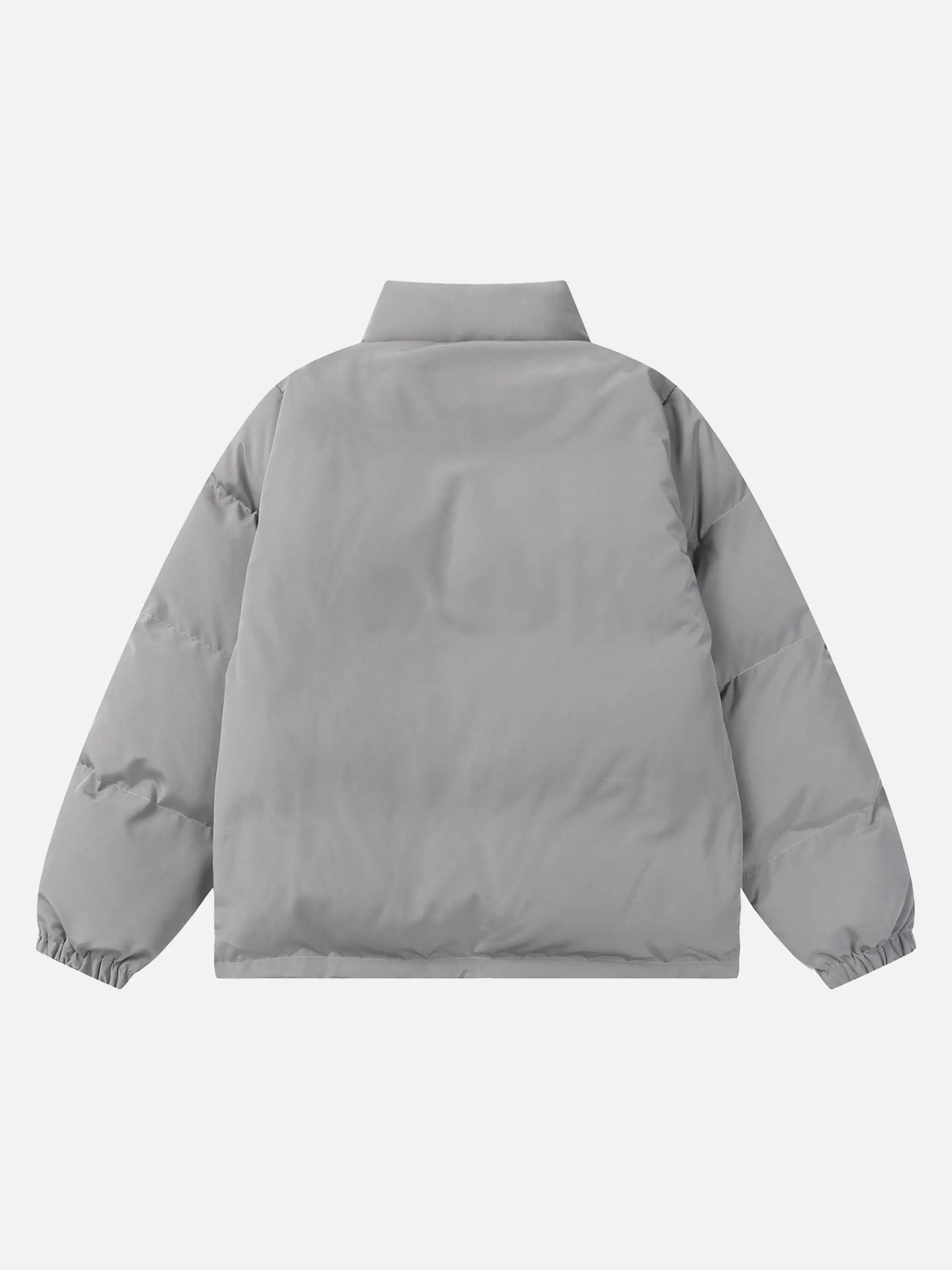 Disguisen Hip-Hop Street Star Contrast Color Stitching Coat