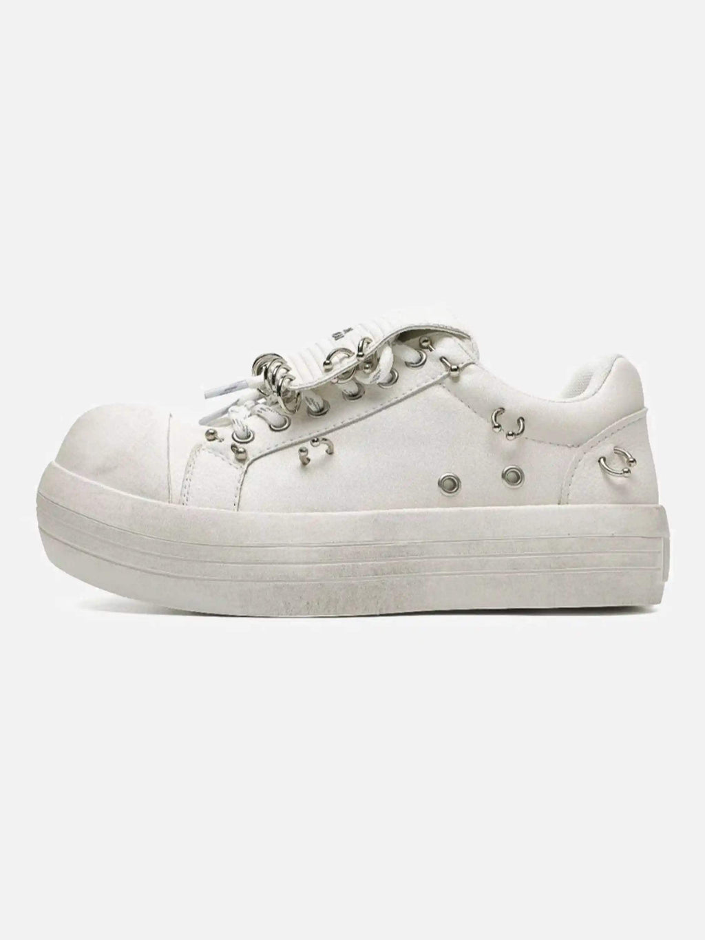 Disguisen Retro Punk Big Toe Platform Shoes