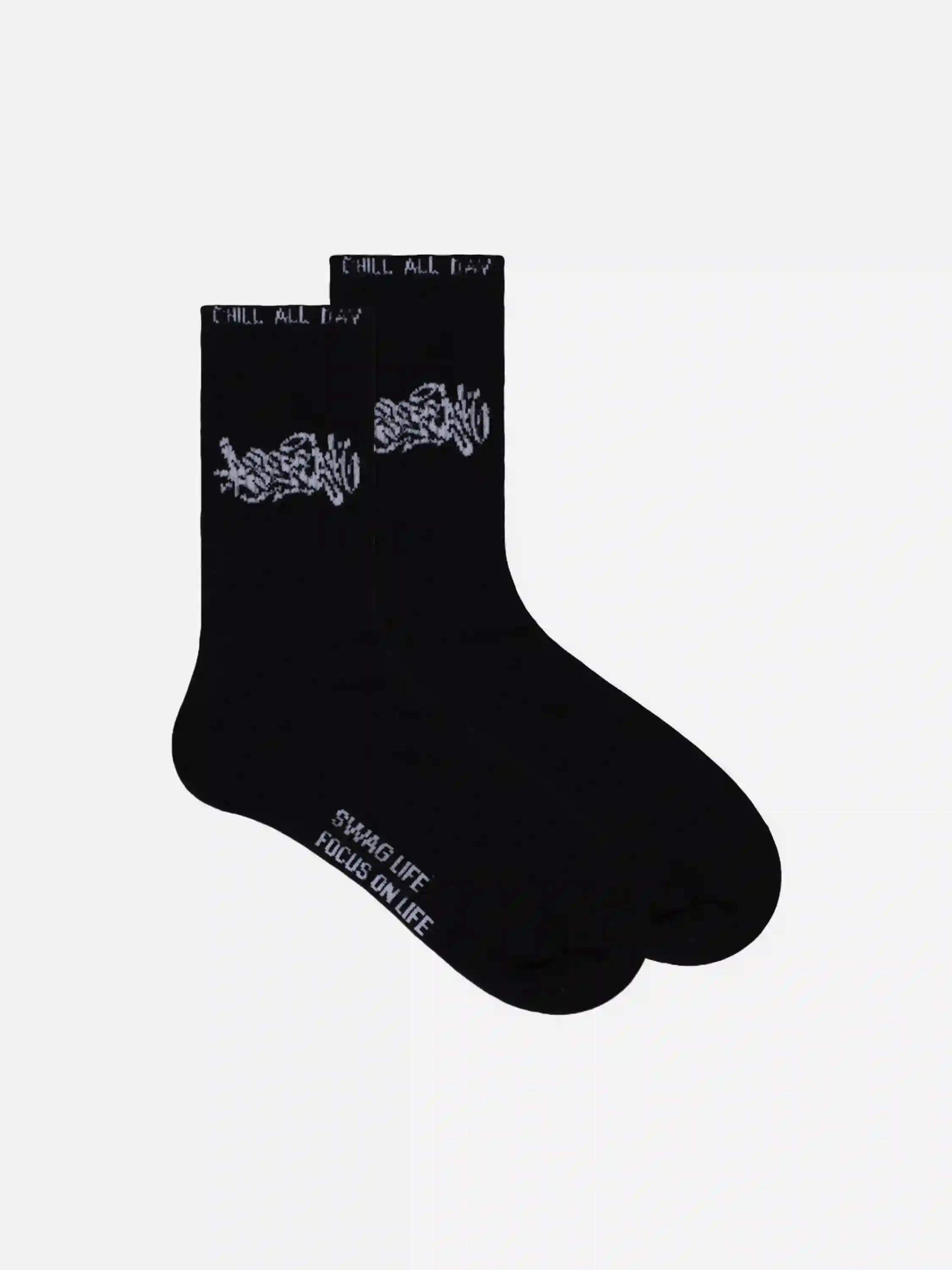 Disguisen American Street Style Mid-Length Socks