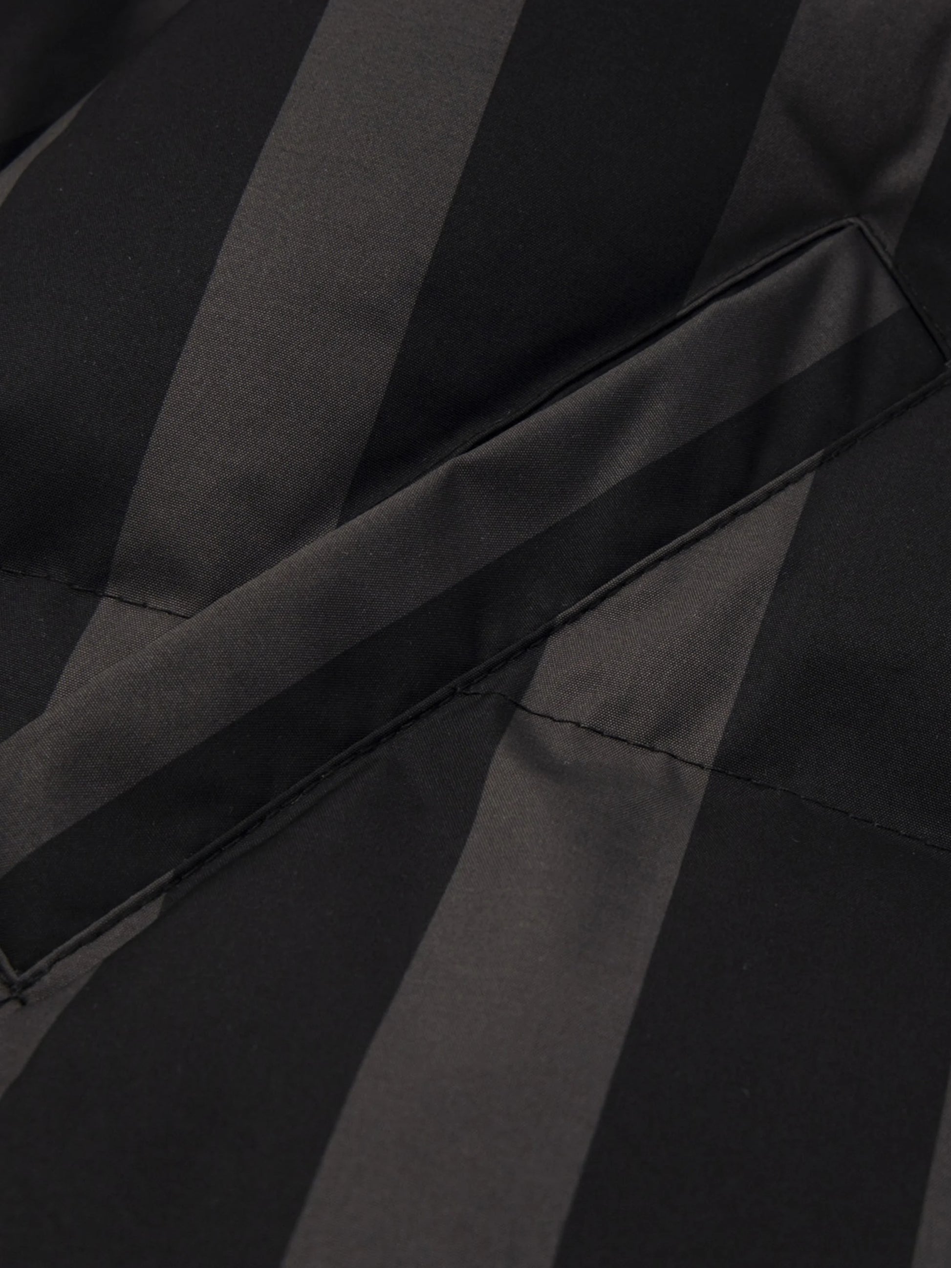 Vintage Striped Colorblock Coat