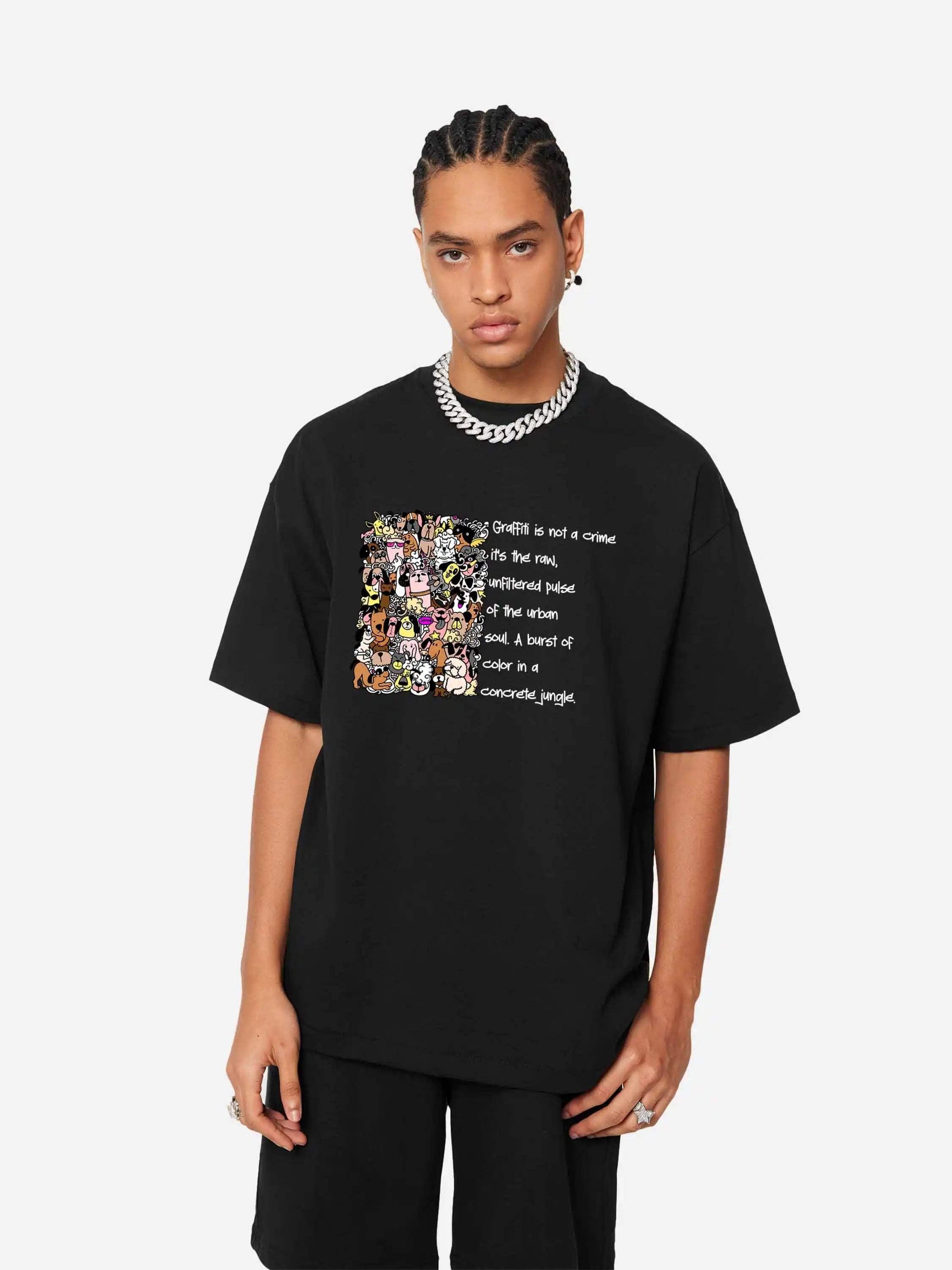 Disguisen Cartoon Funny Puppy T-Shirt