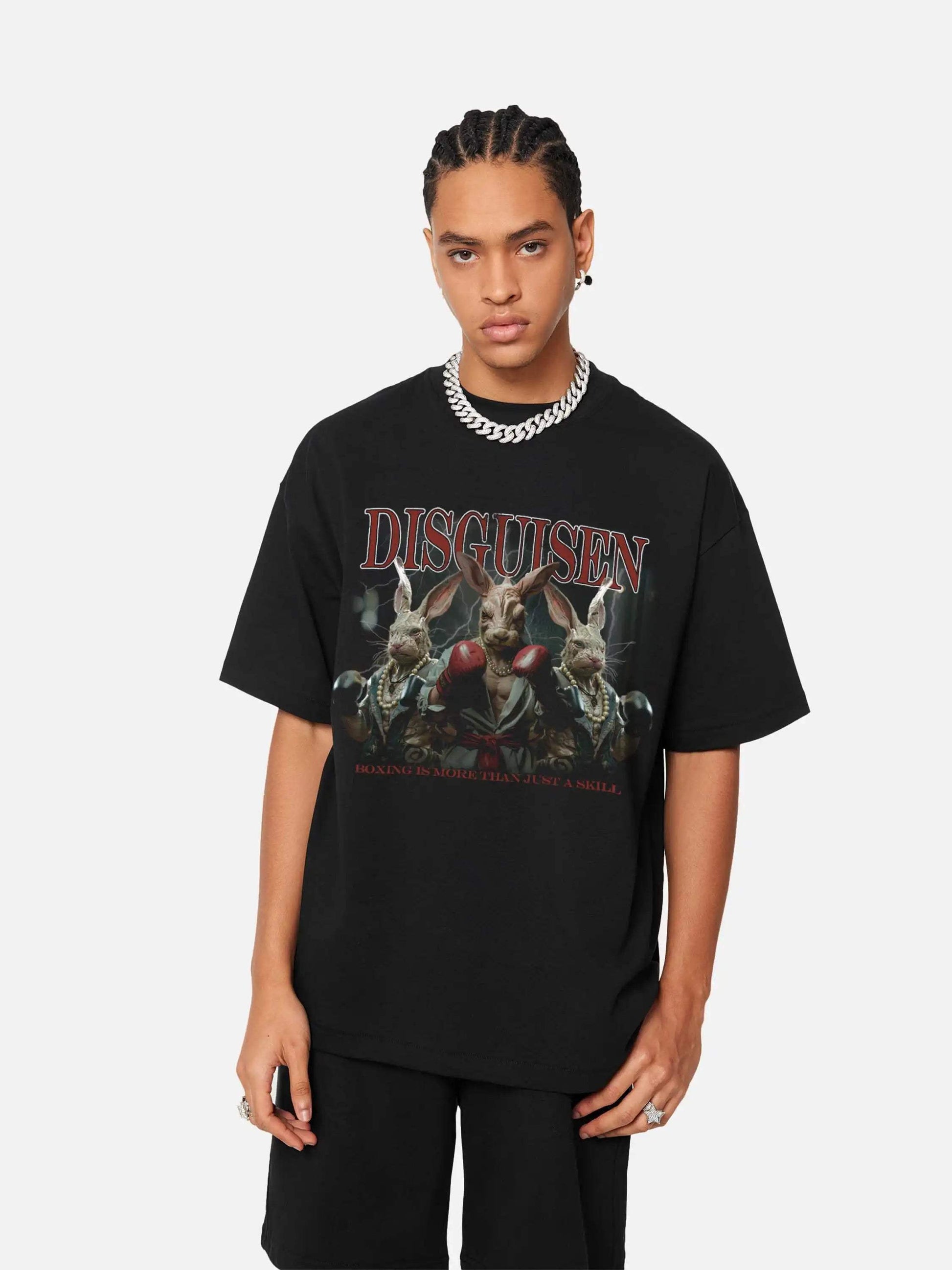 Disguisen Vintage Boxing Rabbit T-Shirt