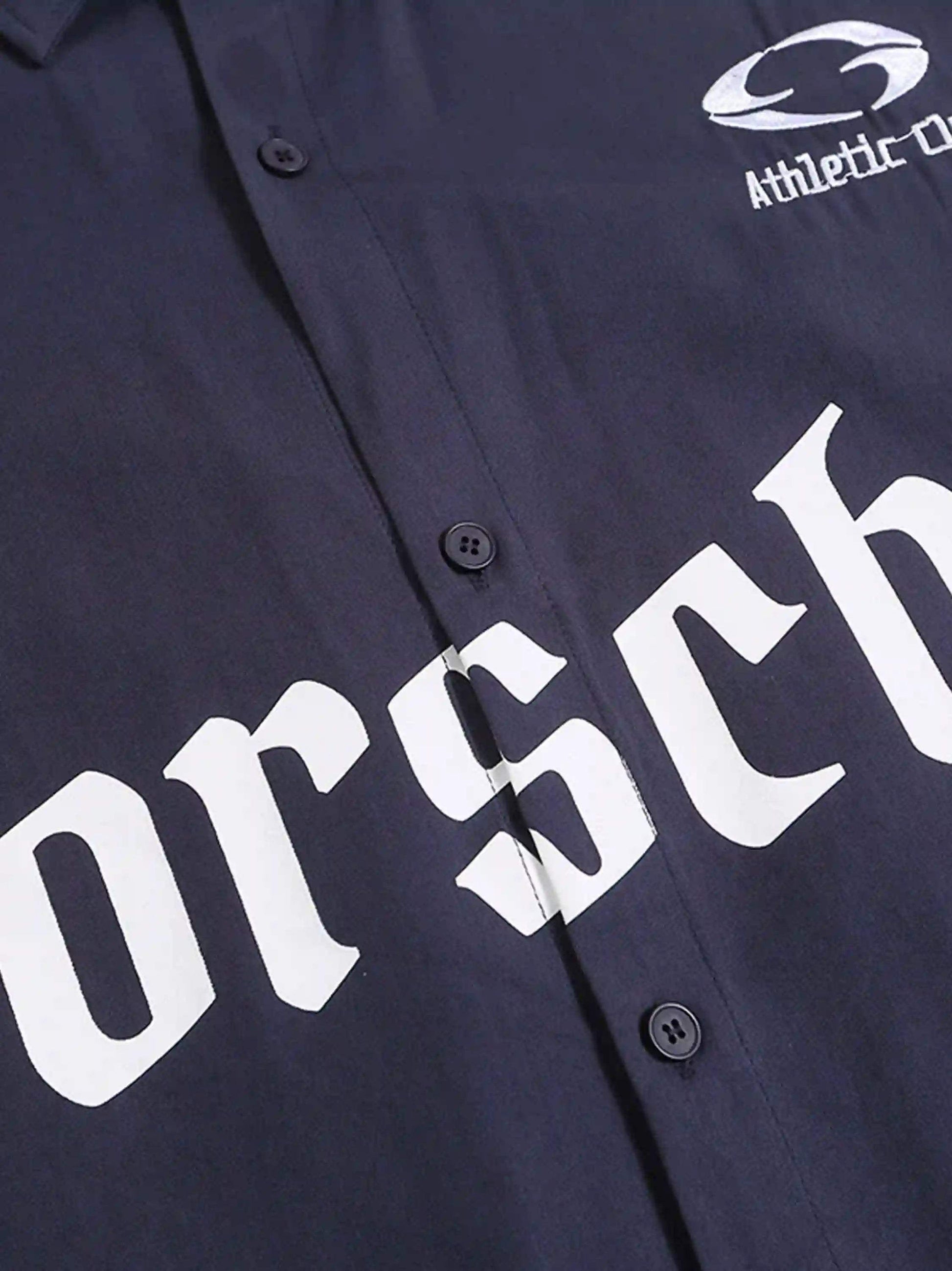Disguisen American College Style Long Sleeve Shirt