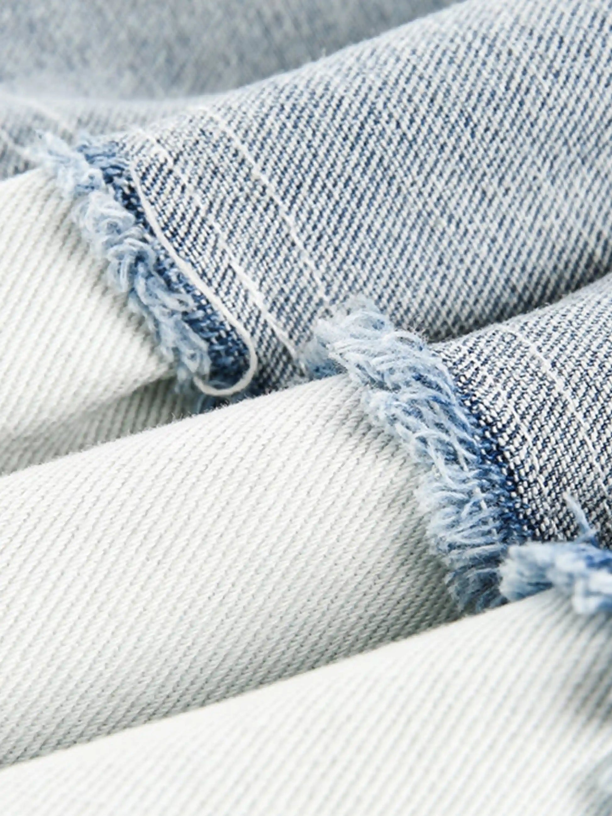 Vintage Patchwork Denim Coat