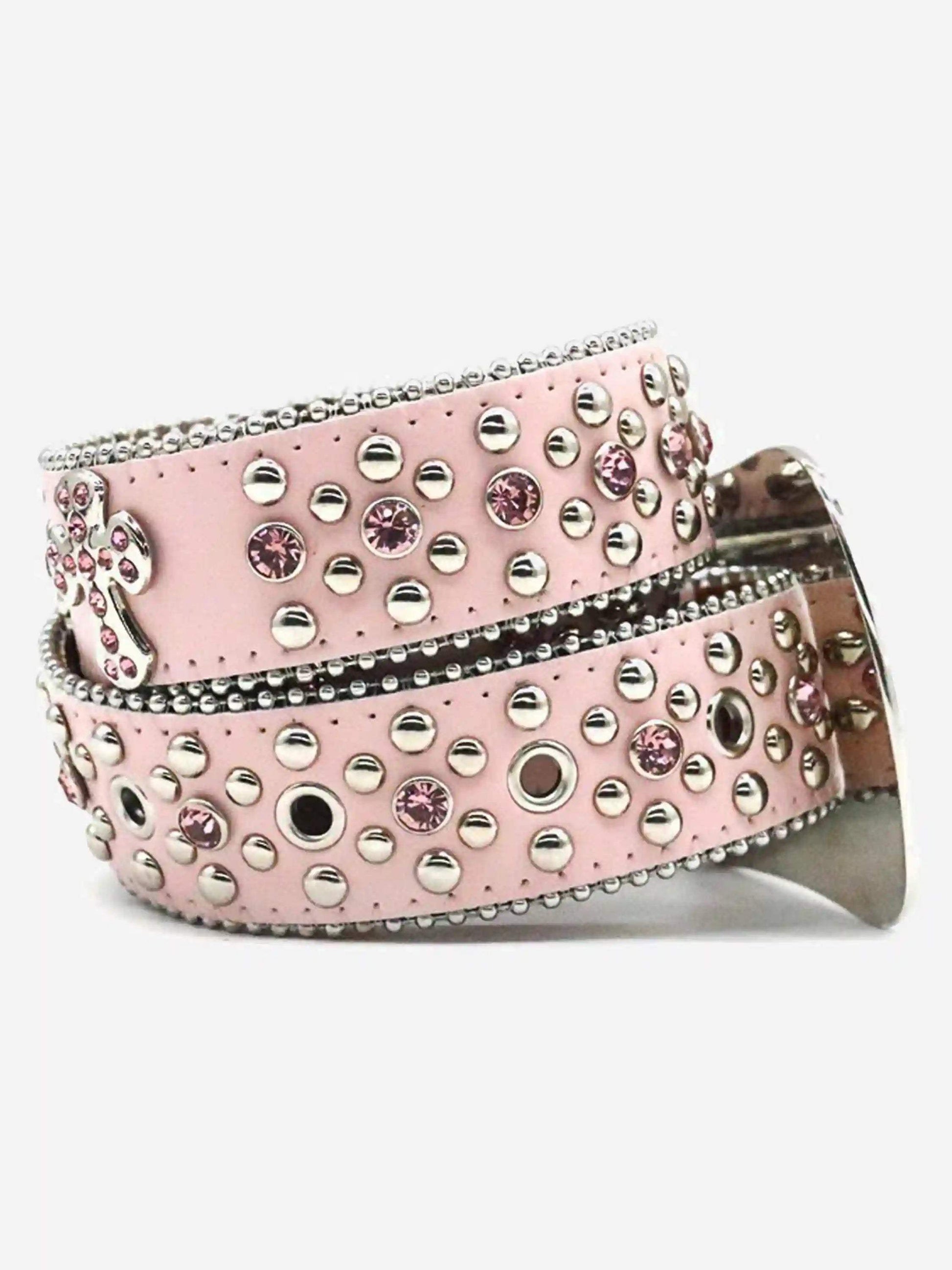 Disguisen Hip Hop Punk Feng Shui Diamond Belt