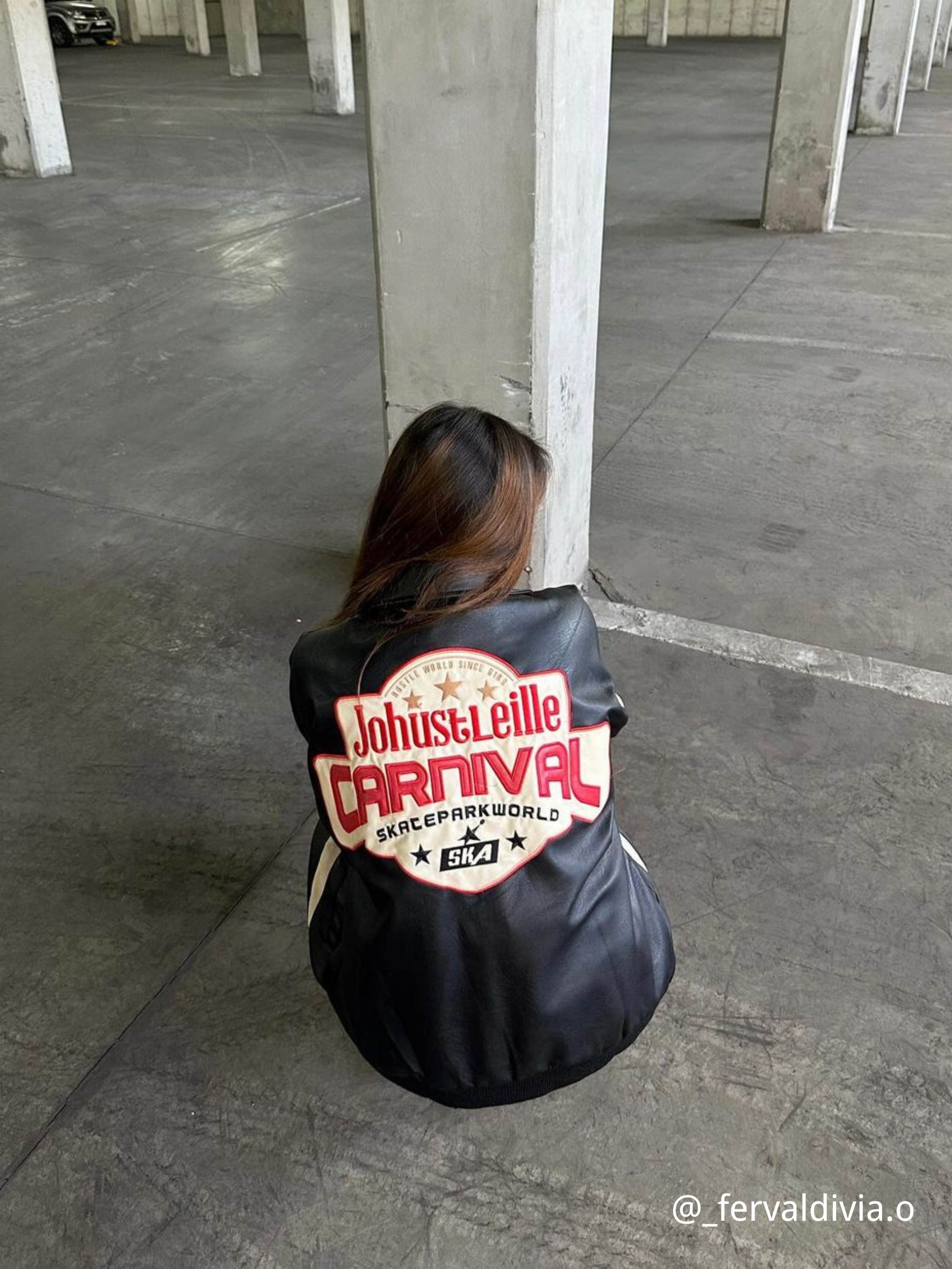 Disguisen American Retro Patchwork Motorcycle Jacket