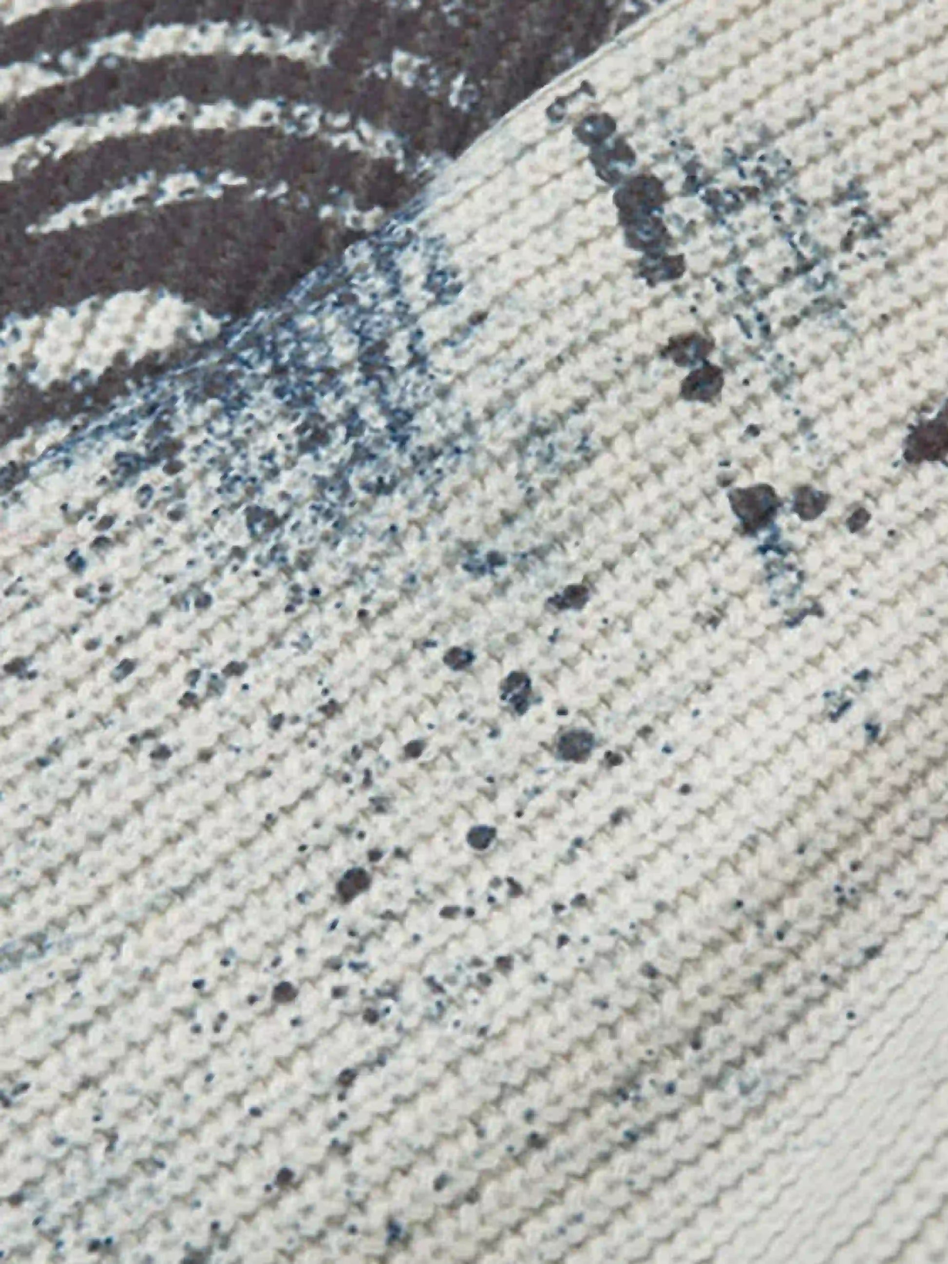 Disguisen Vintage Graffiti Zip-up Cardigan