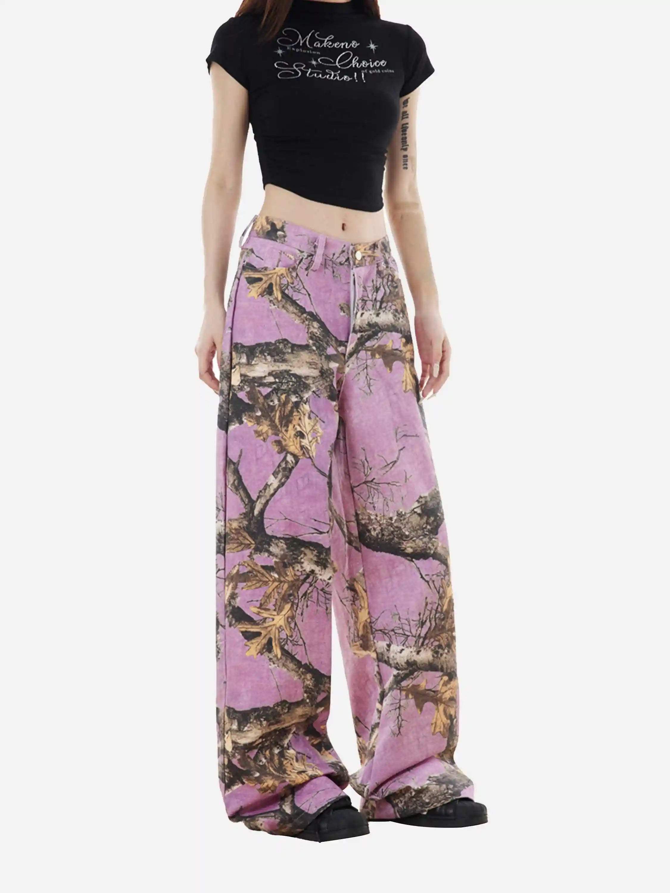 Disguisen Street Branch Camouflage Pants
