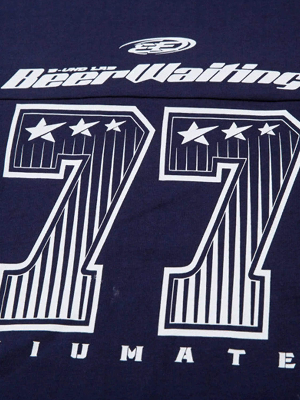 Disguisen American Retro Street Long-Sleeved Jersey T-Shirt