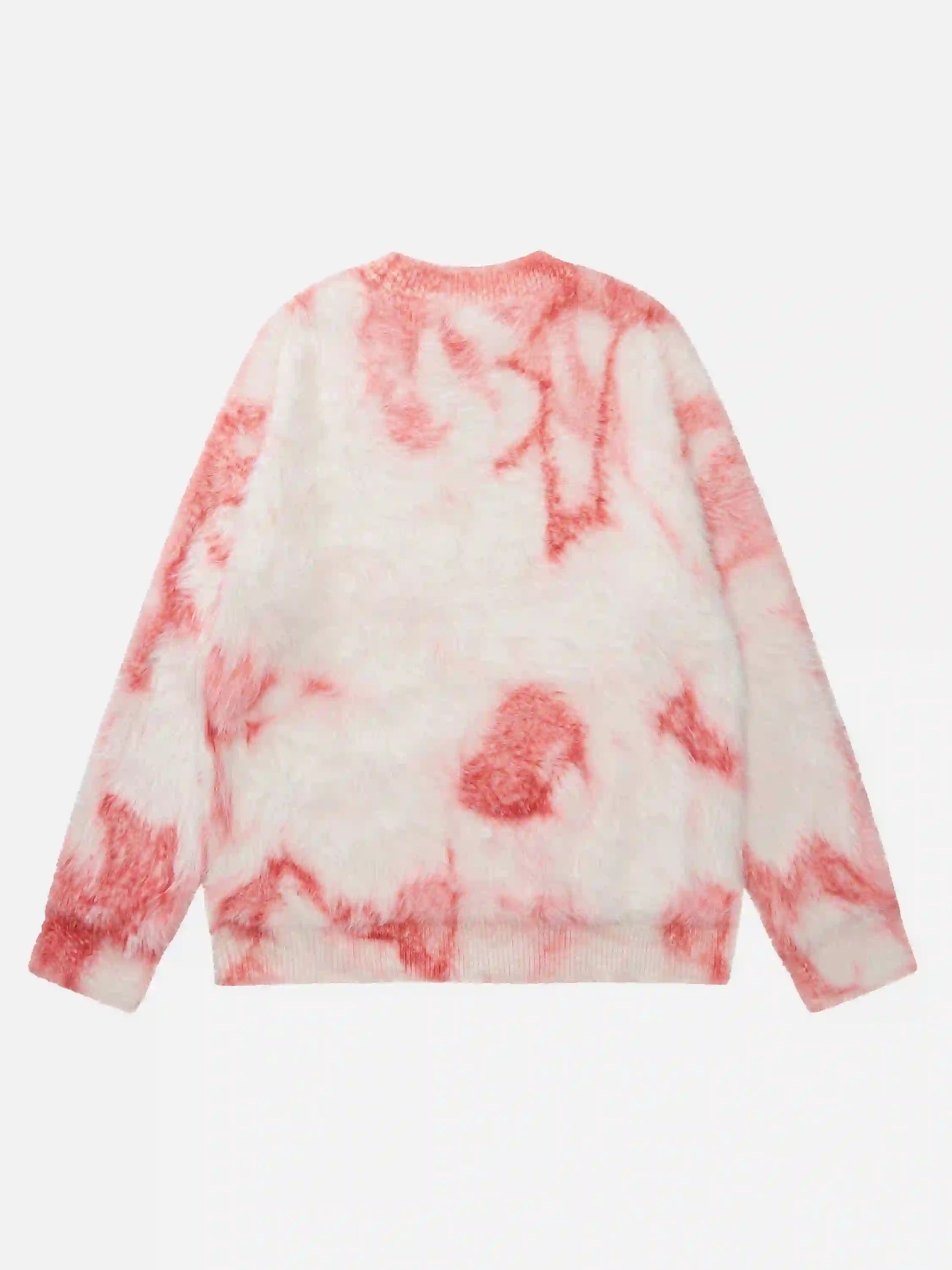 Disguisen Mohair Tie-dye Design Sweater