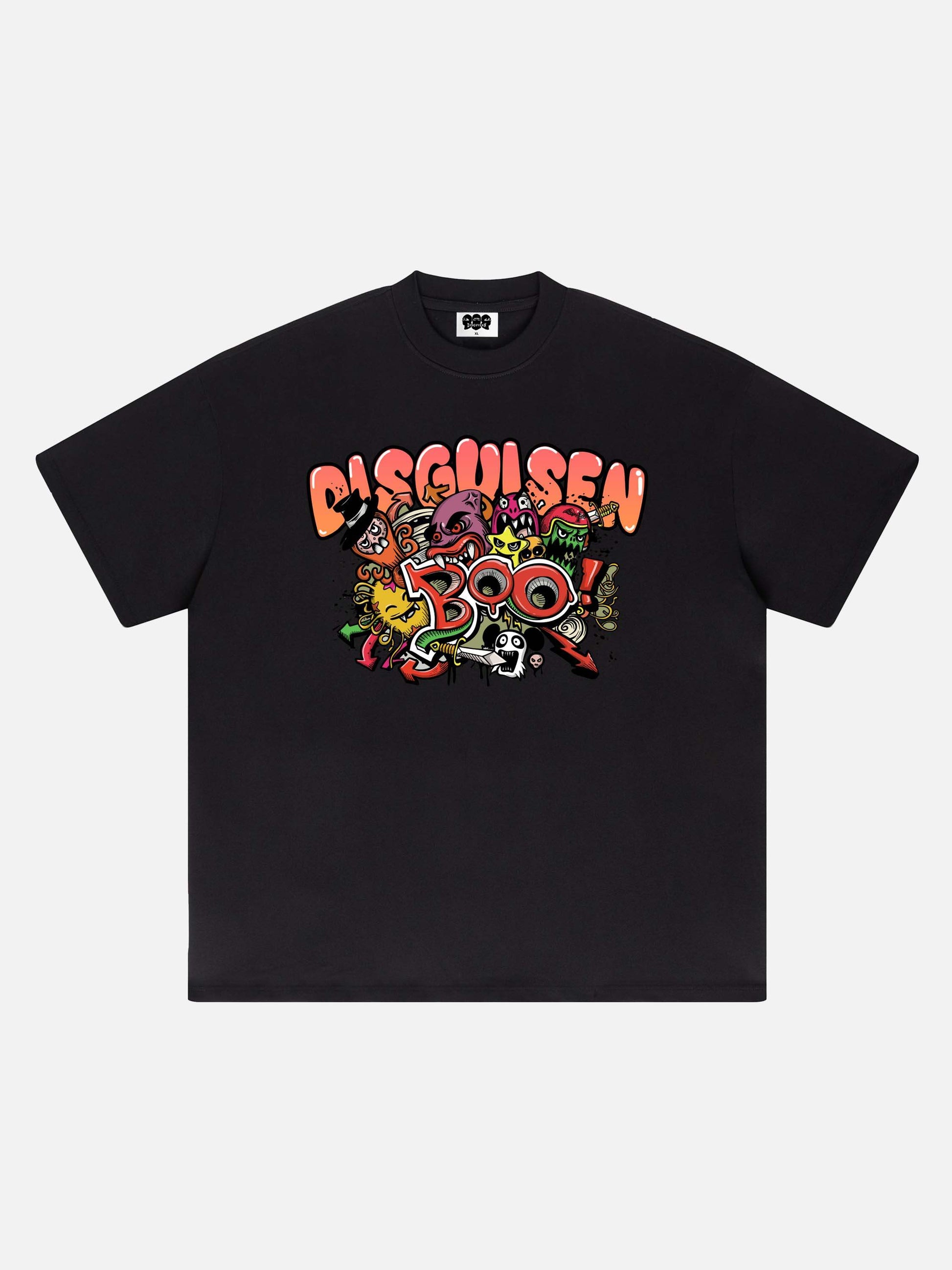 Disguisen Graffiti Cartoon Animal T-Shirt