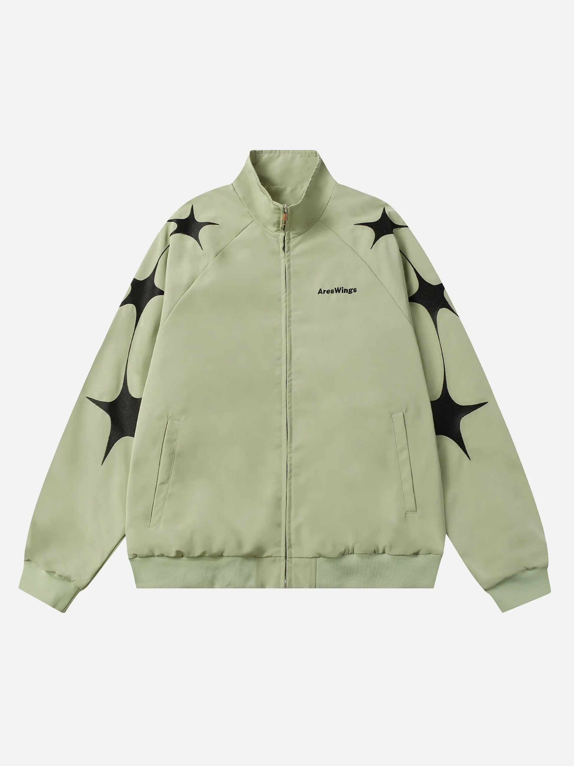Disguisen Street Stars Embroidered Zip-Up Jacket