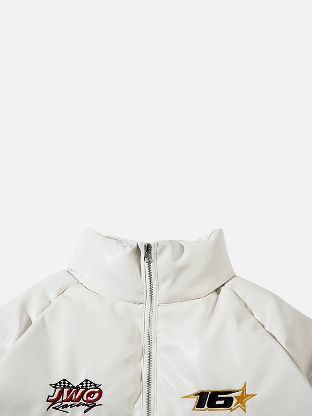 Disguisen American Retro Flame Embroidered Coat