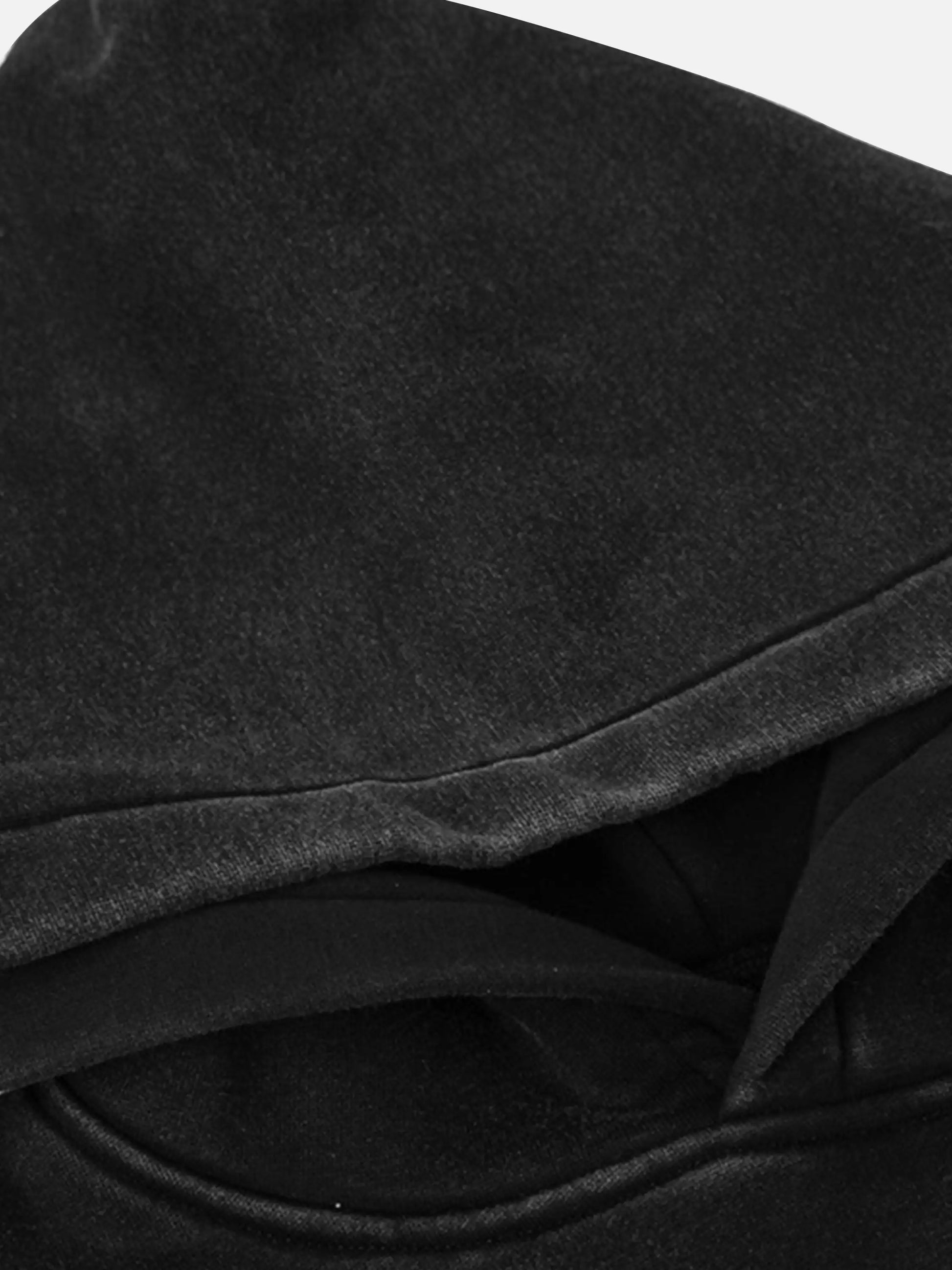 Withered Branch Print Hoodie