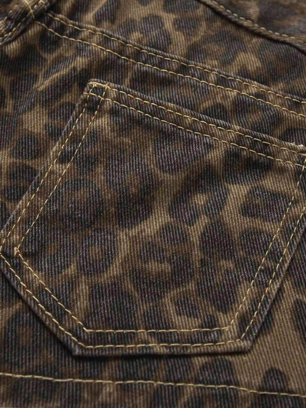 Disguisen Street Leopard Print Overalls