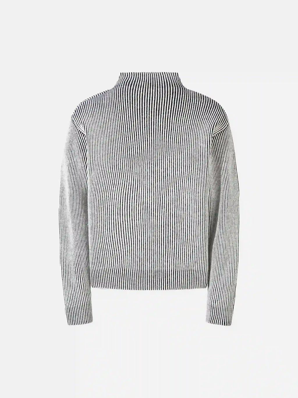 Disguisen Jacquard Half Turtleneck Knitted Sweater