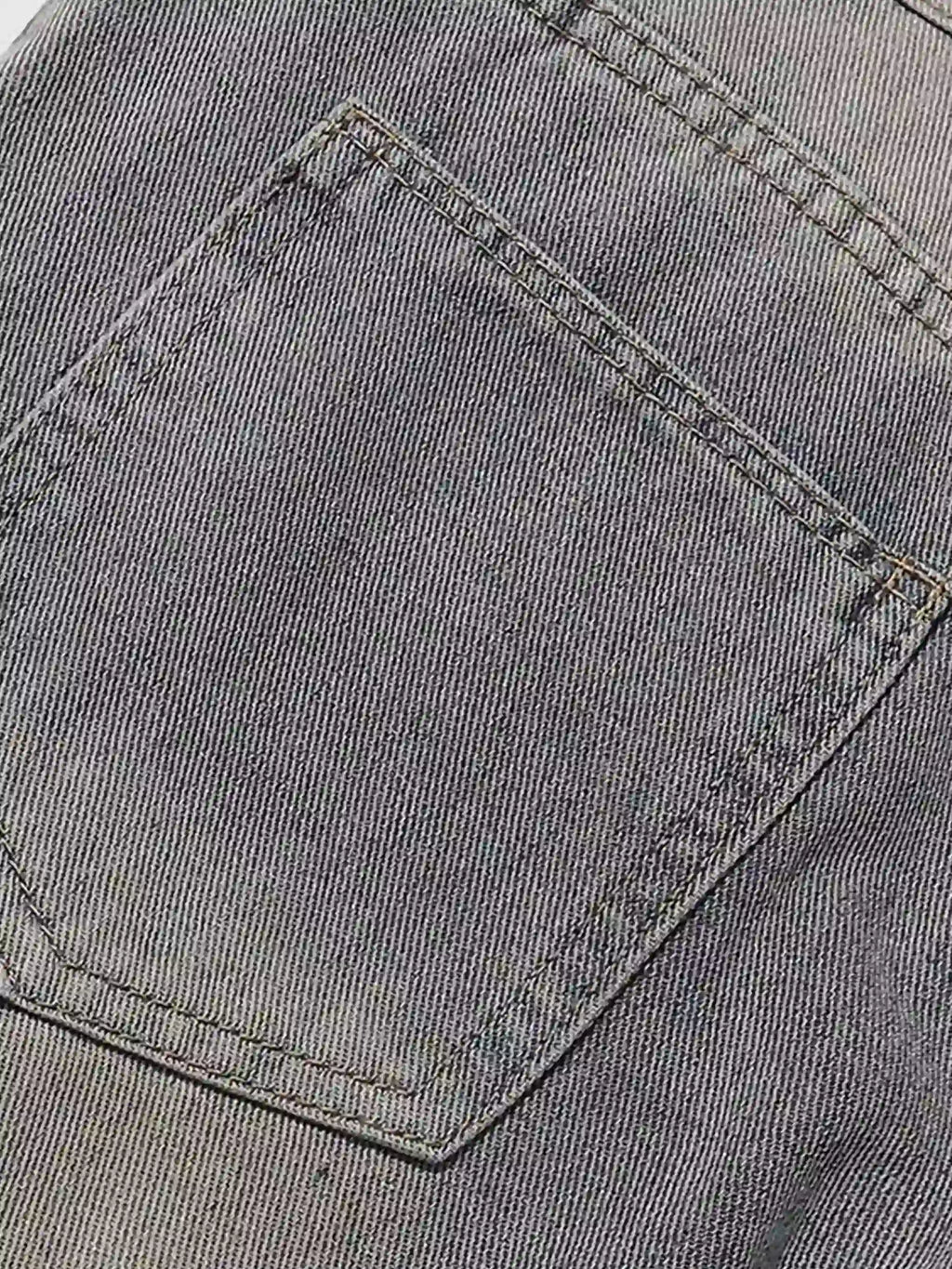 Disguisen Painted Washed Multi-Pocket Cargo Jeans