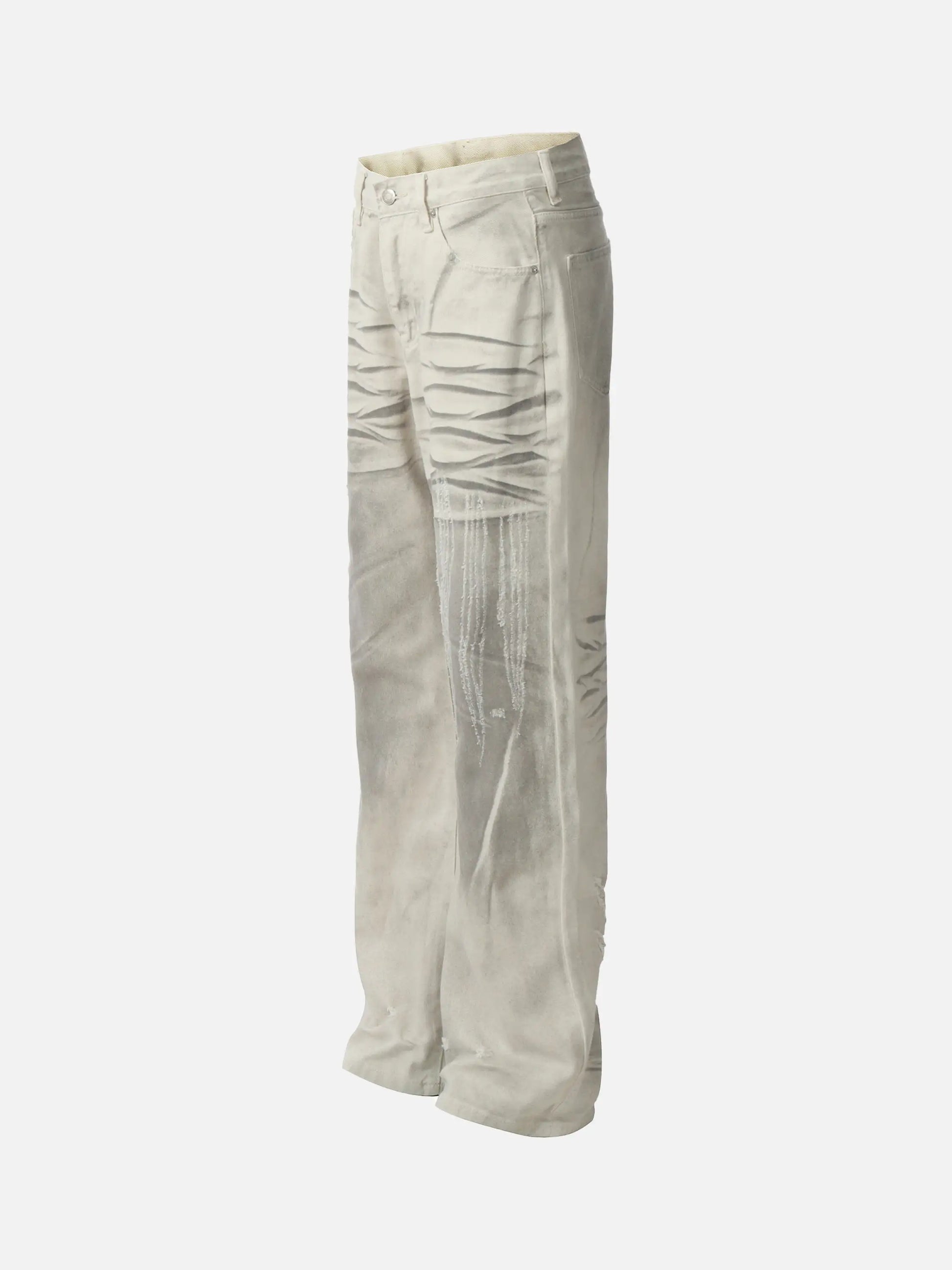 Disguisen Washed Distressed Jeans