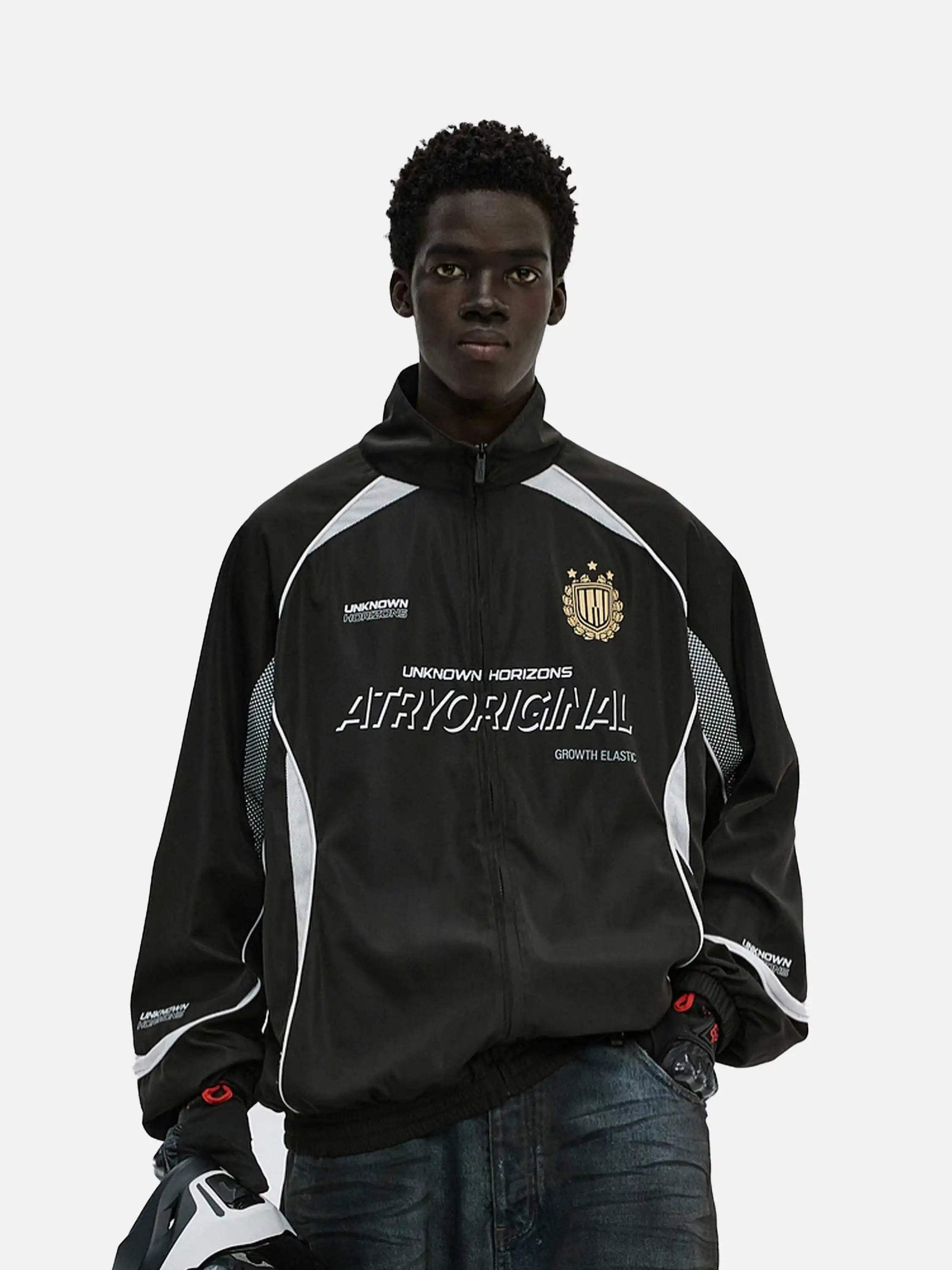 Disguisen American Retro Windproof Sports Jacket