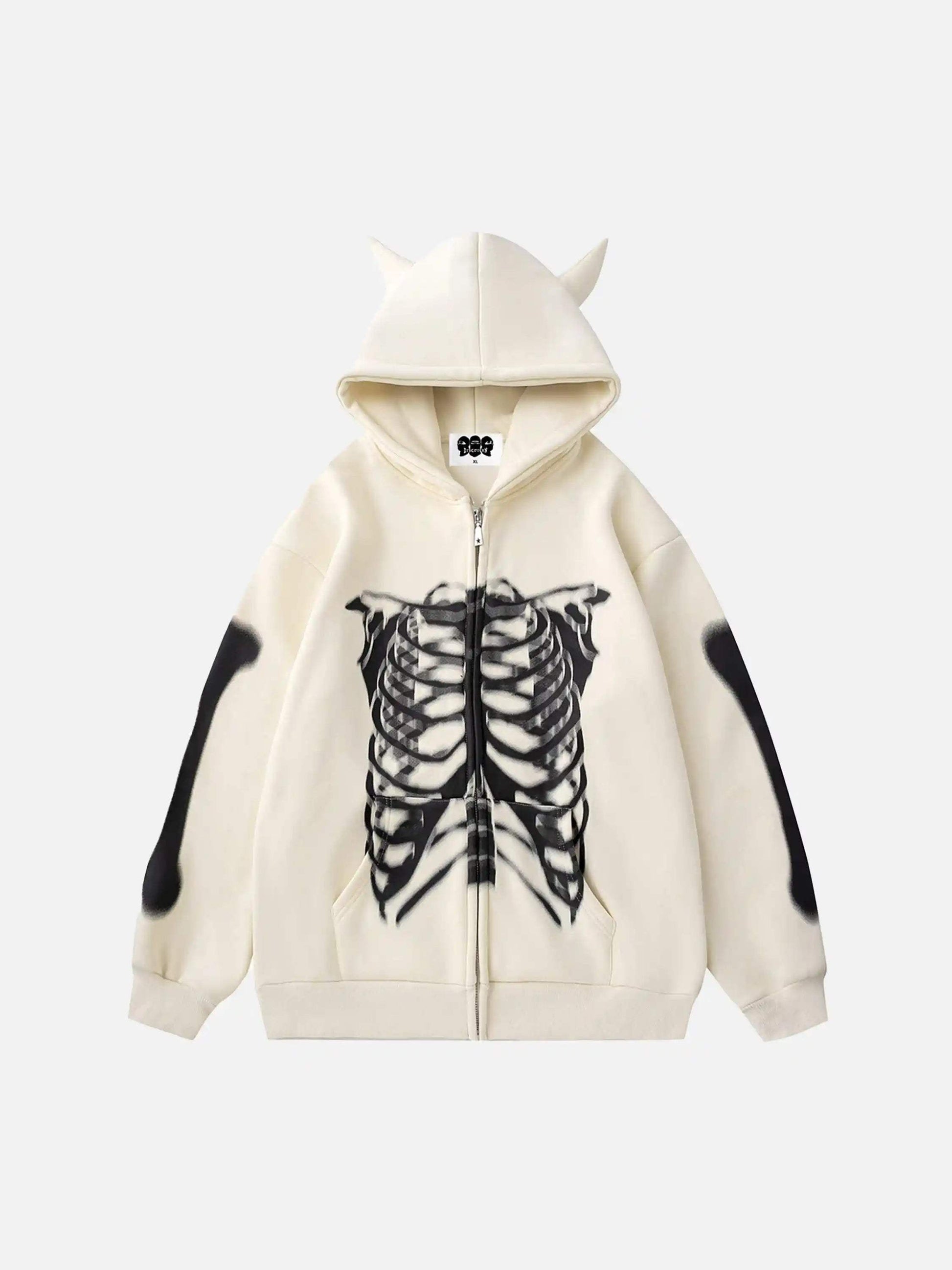 Disguisen Hip-Hop Graffiti Fleece Horn