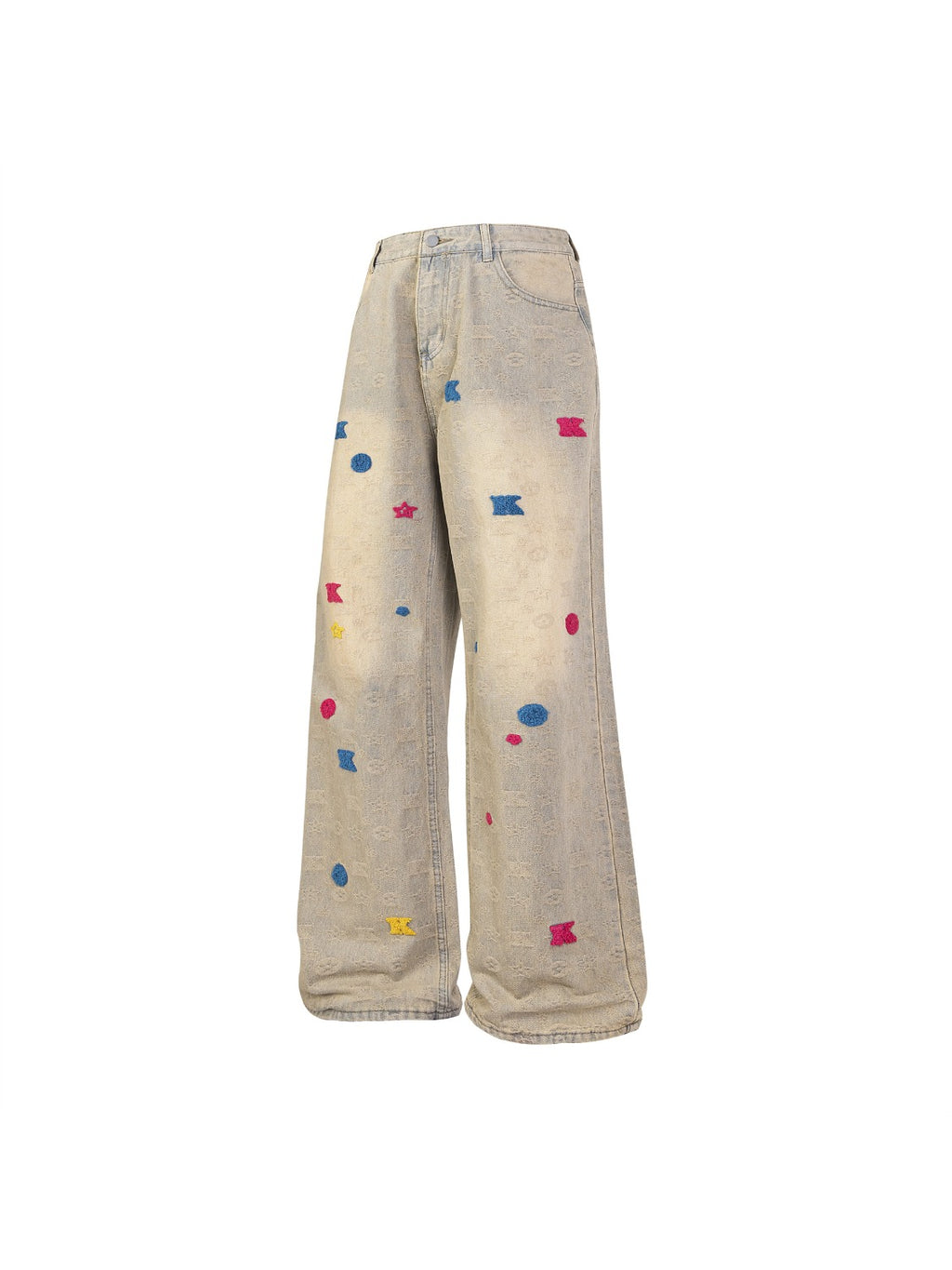 Towel Embroidery Jeans