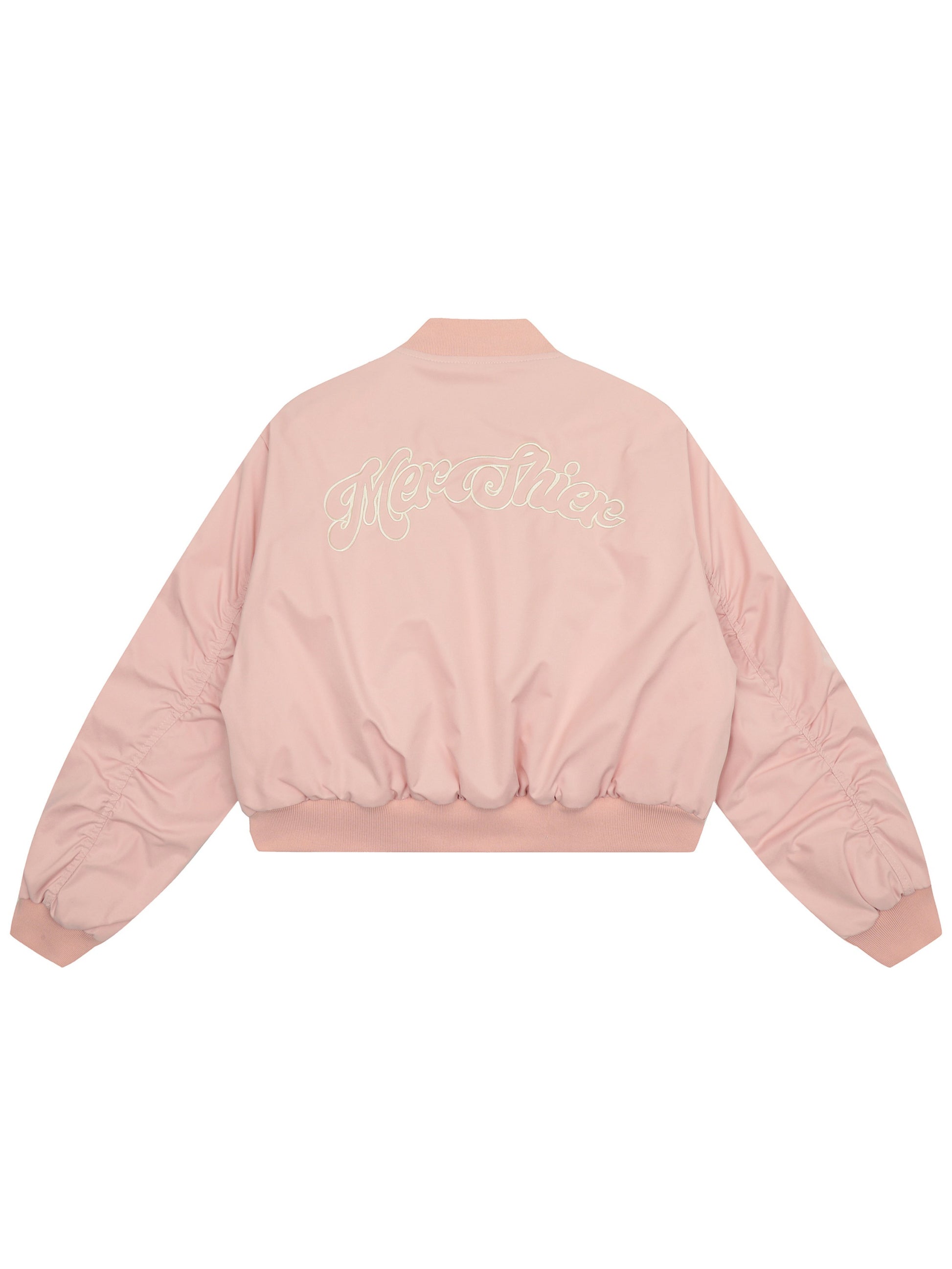 Vintage Cropped Baseball Jacket