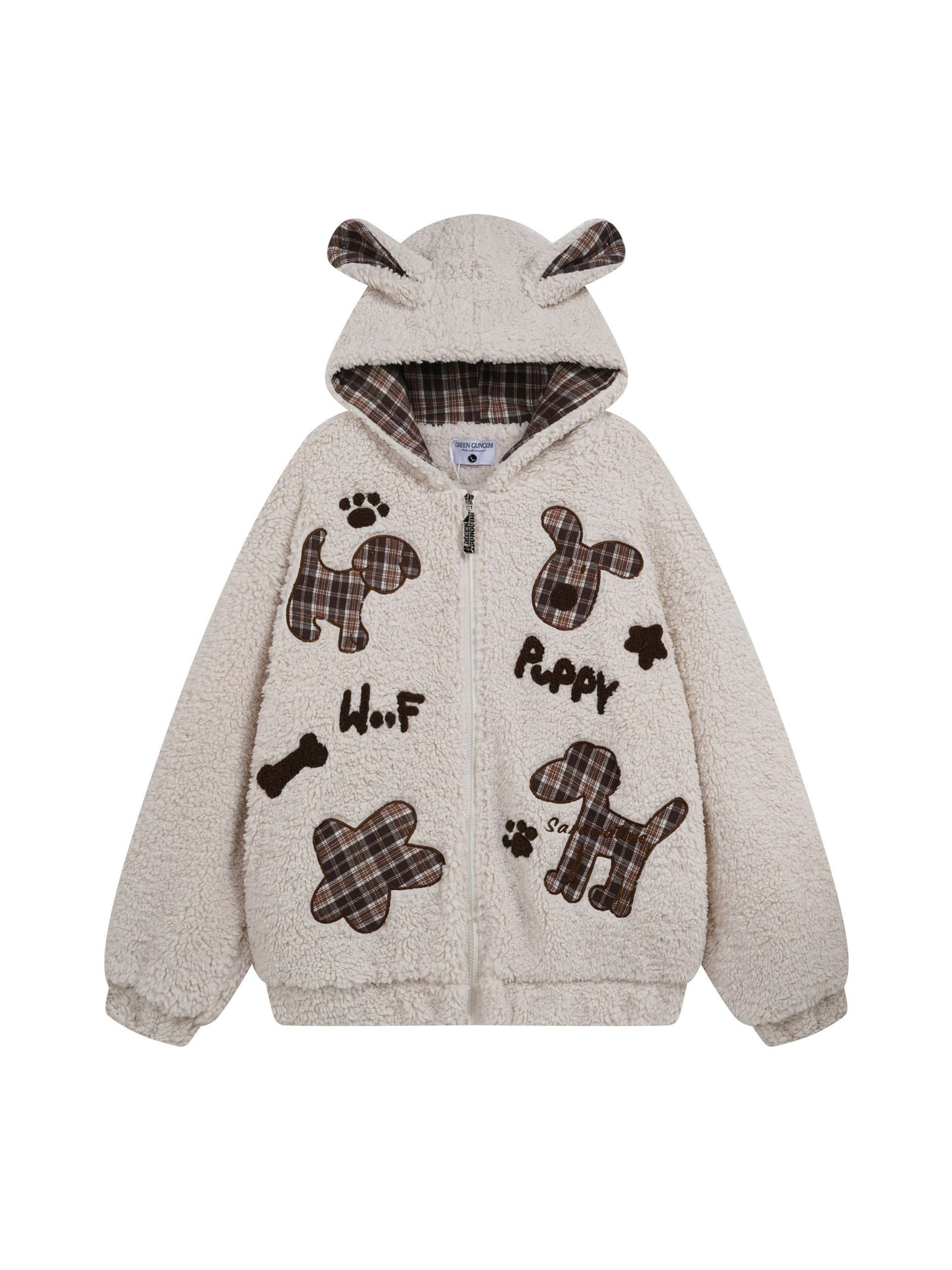 Little Dog Print Coat