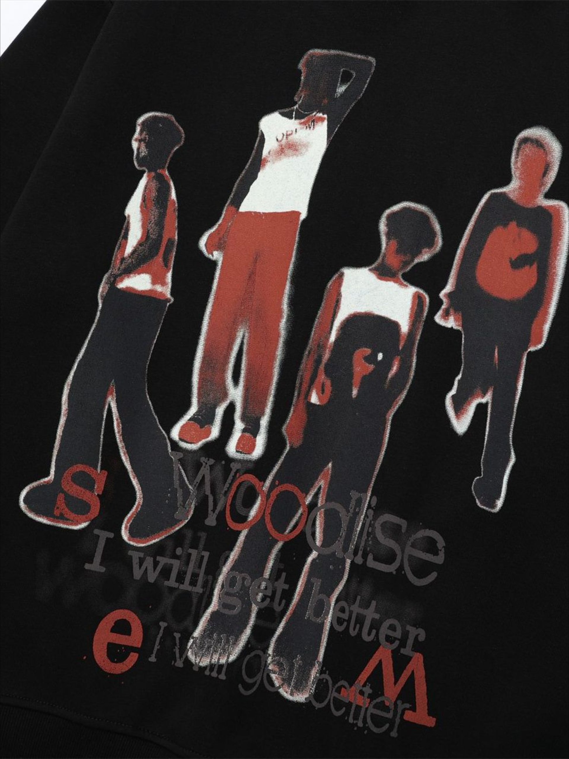 Portrait Print Hoodie