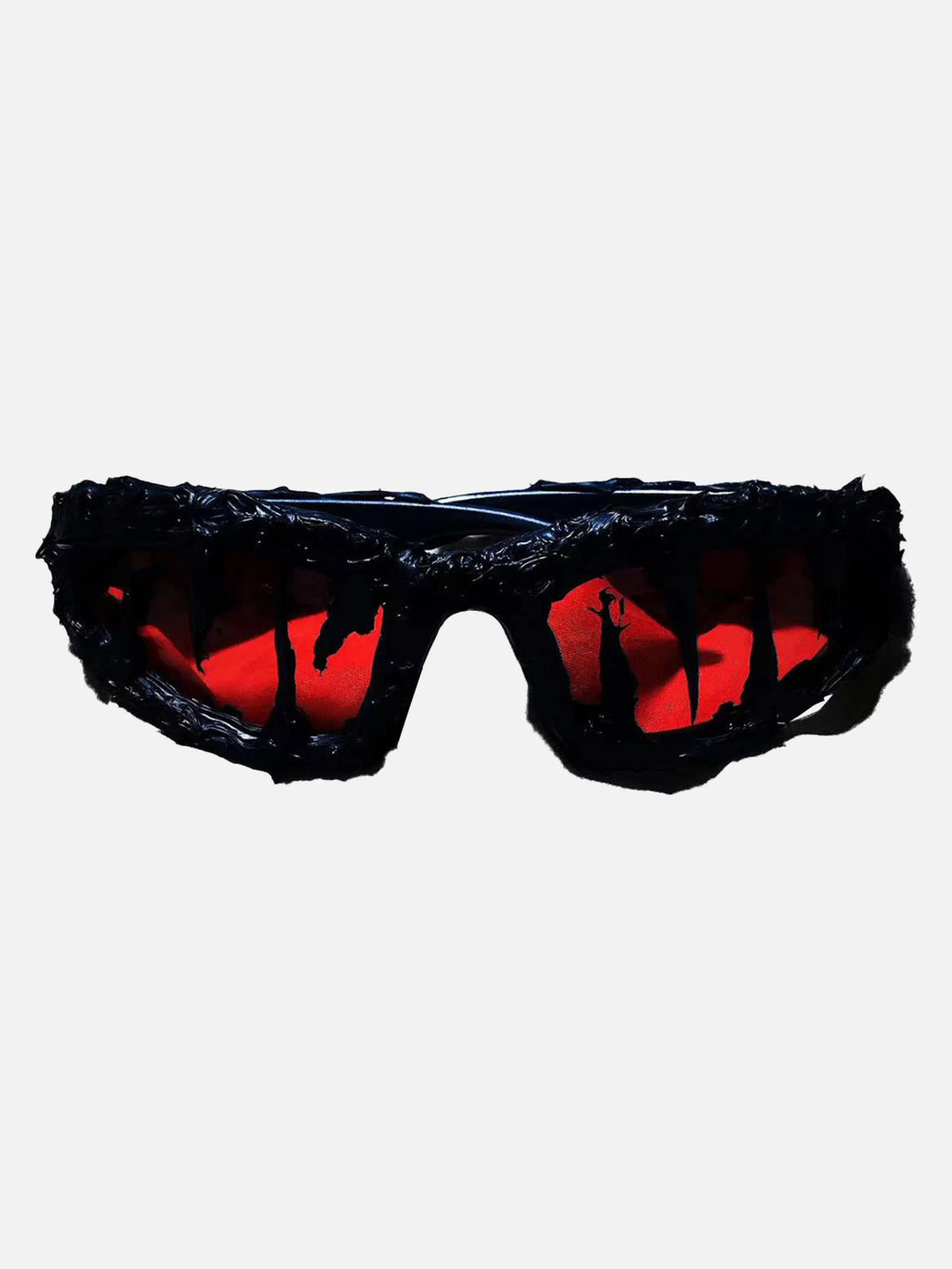 Disguisen Hip-Hop Punk Cat-Eye Drop-Gel Sunglasses