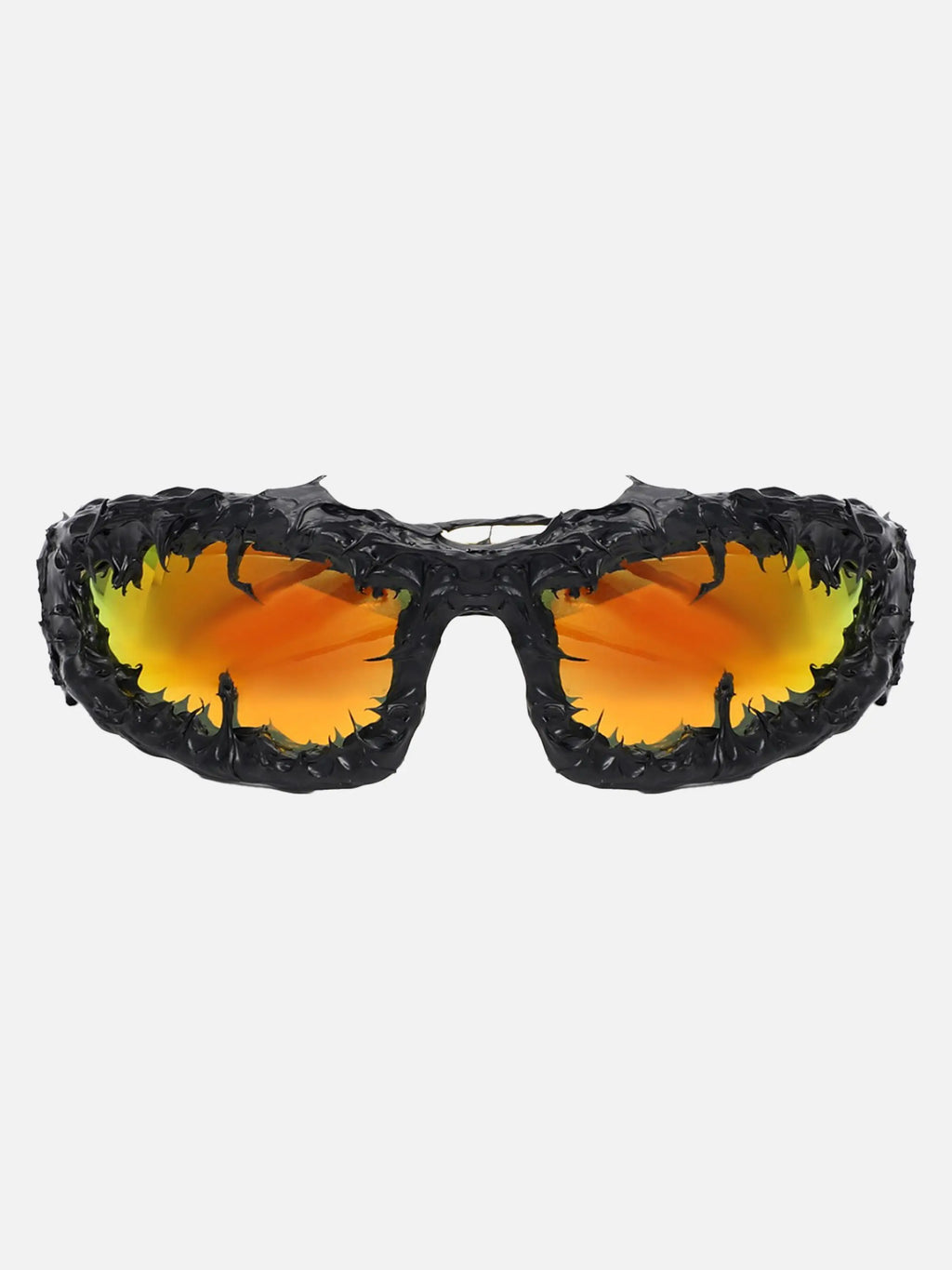 Disguisen Hip-Hop Small Frame Shark Teeth Epoxy Sunglasses