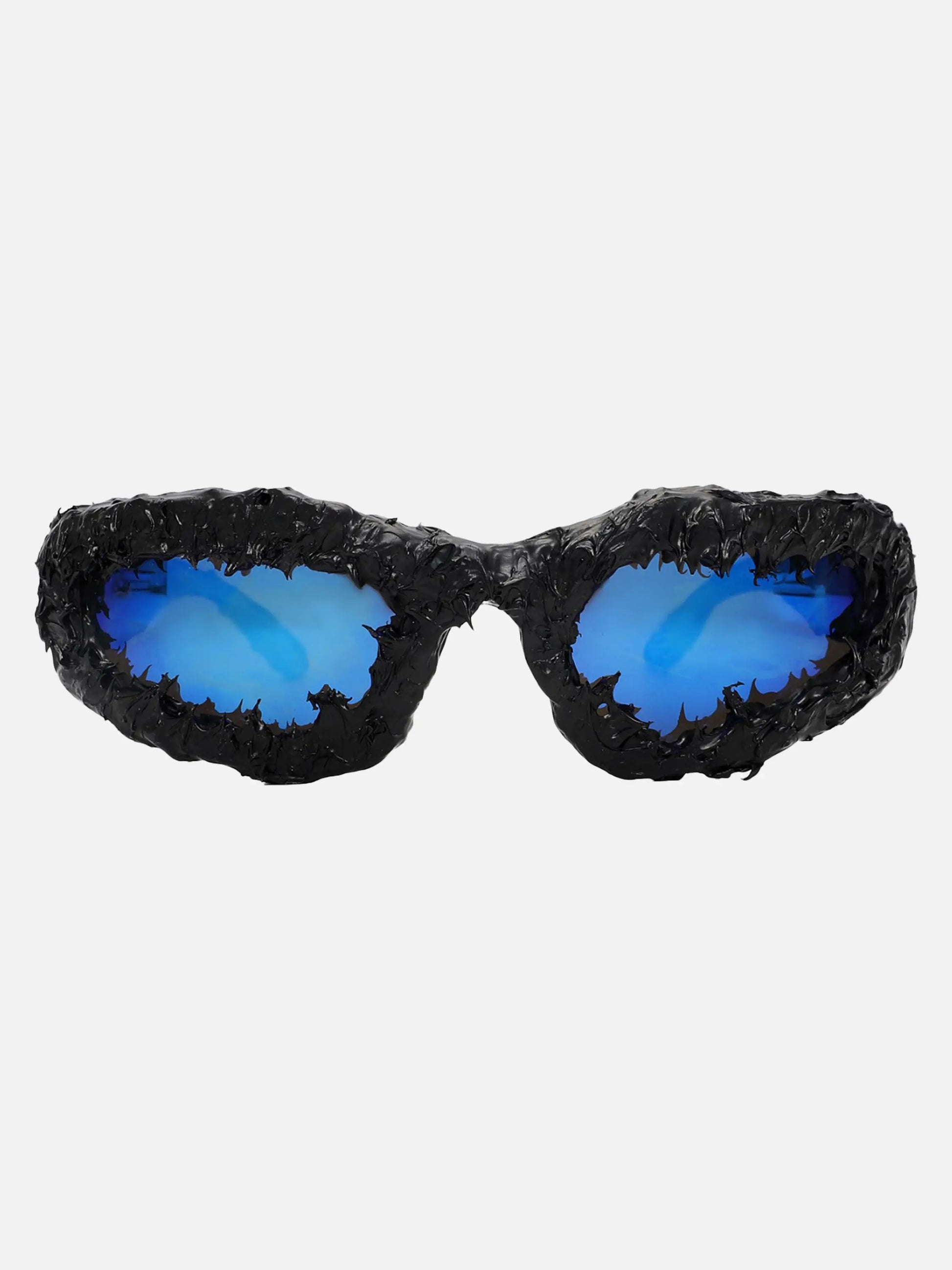 Disguisen Hip-Hop Small Frame Shark Teeth Epoxy Sunglasses