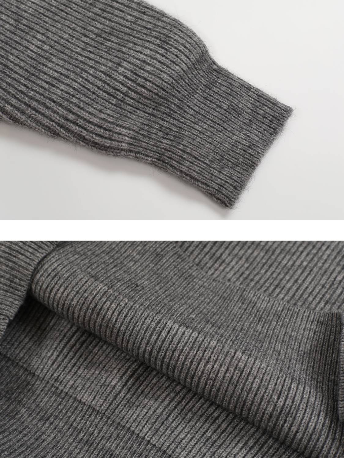 High Street Half-zipped Personality Sweater