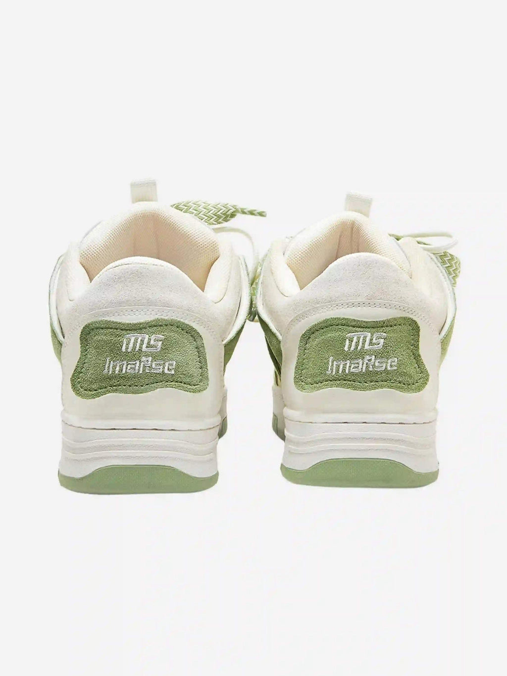 Disguisen Street Rap Sneakers With Thick Sole Structure Design