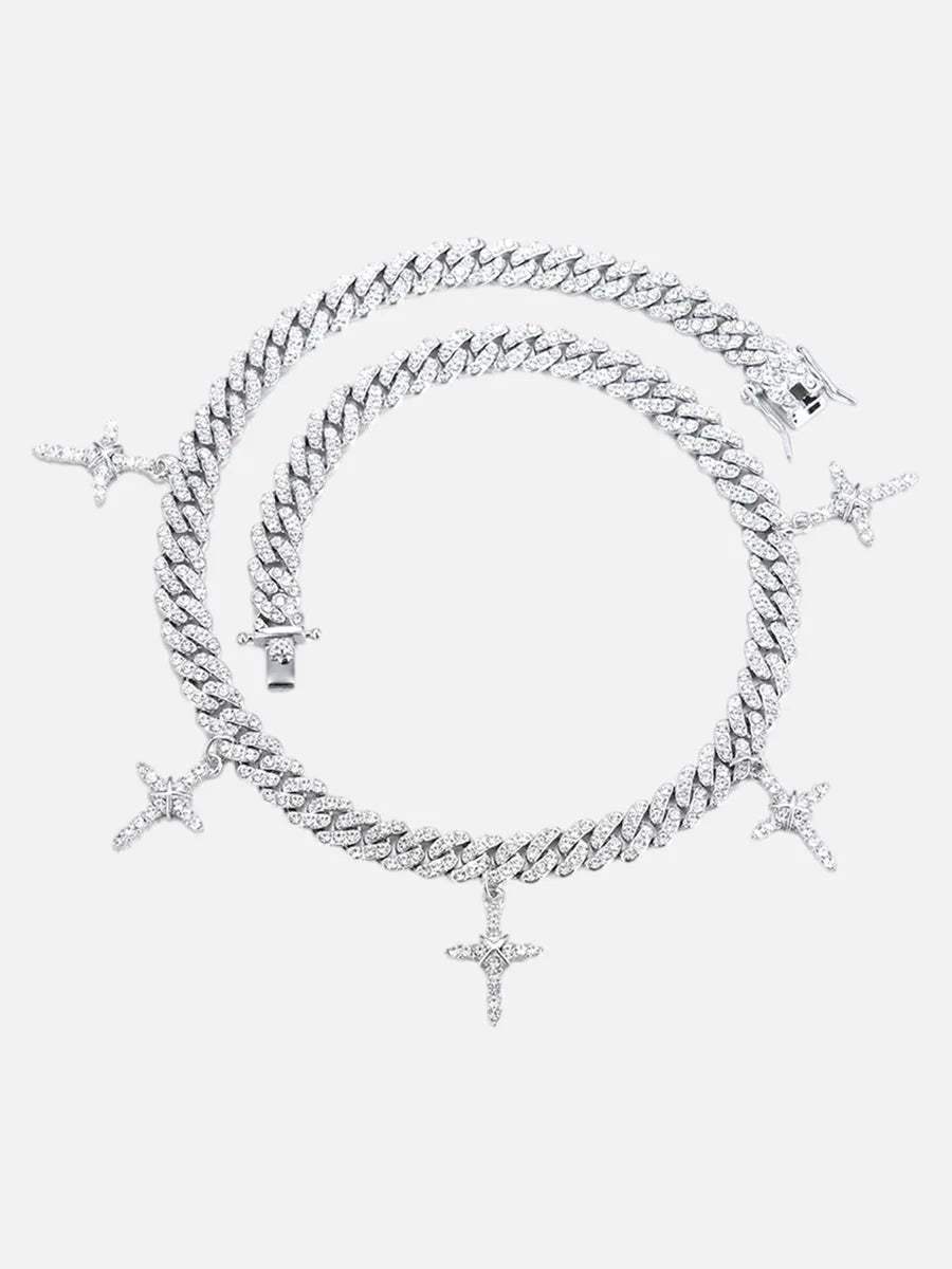 Disguisen Diamond Cross Necklace