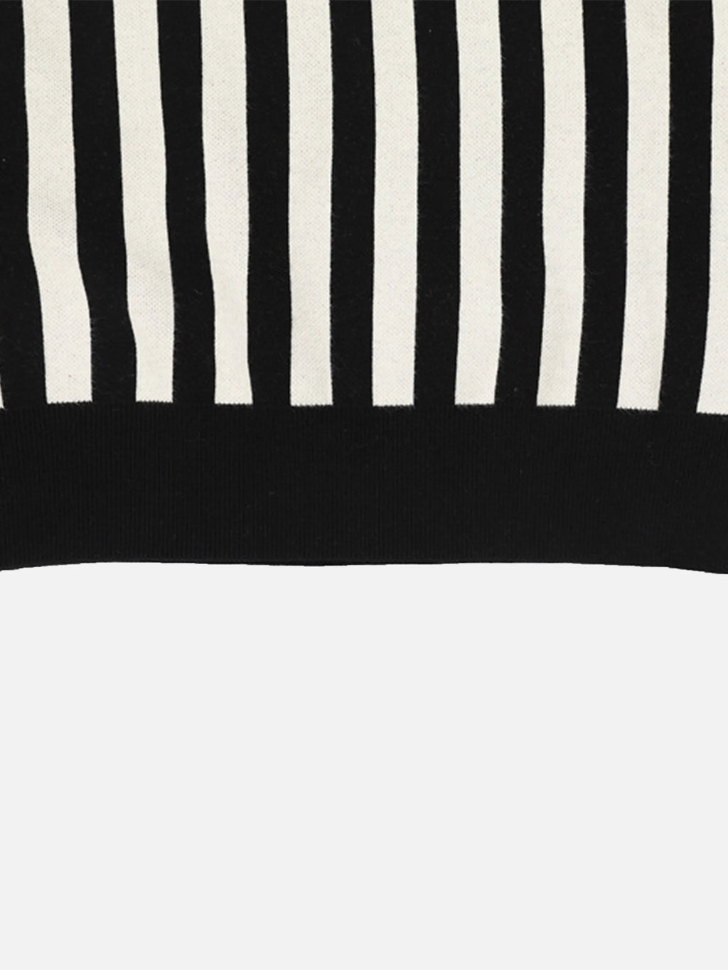 Vintage Vertical Striped Preppy V-Neck Sweater