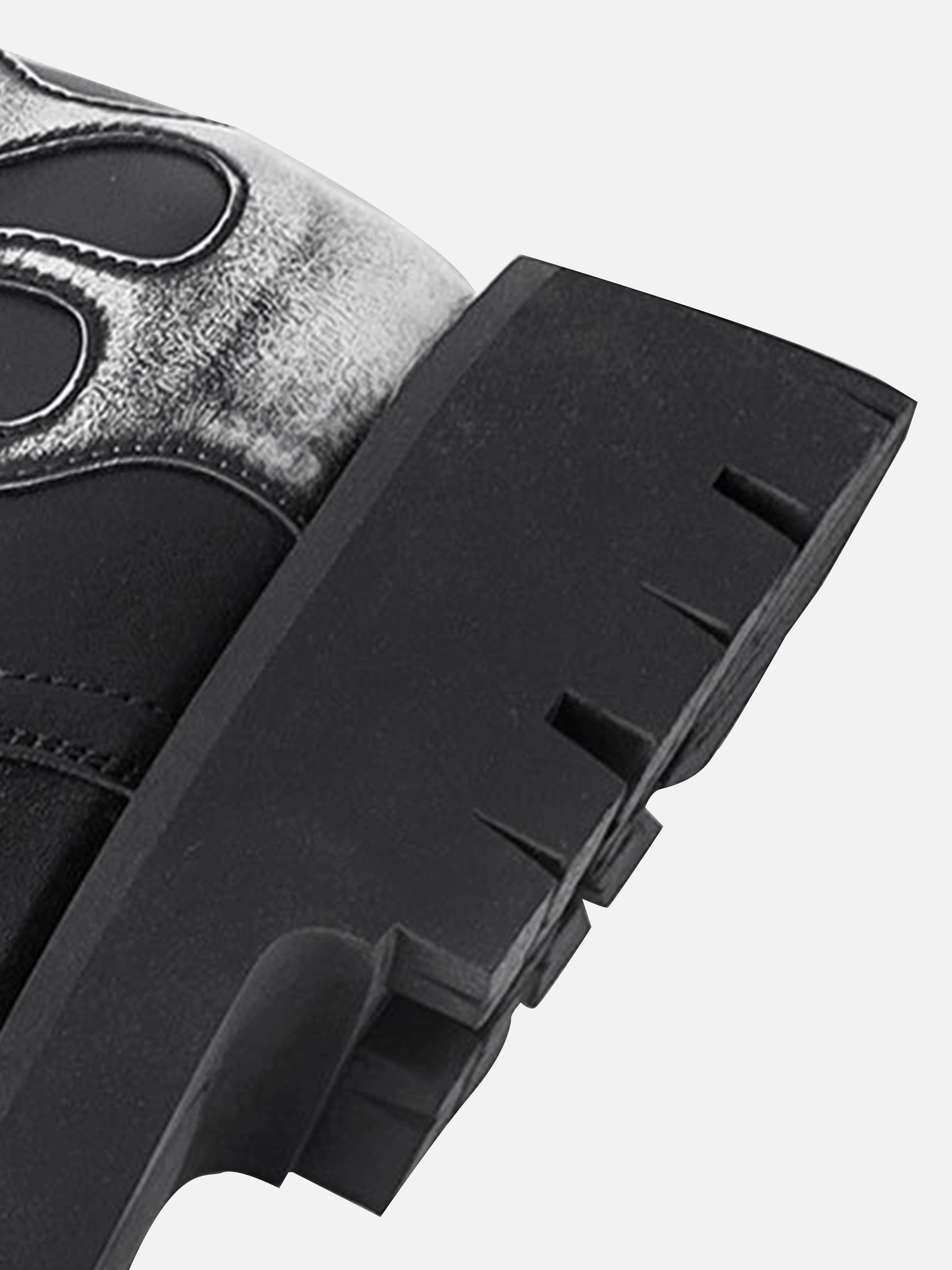 Flame Patch PU Boots